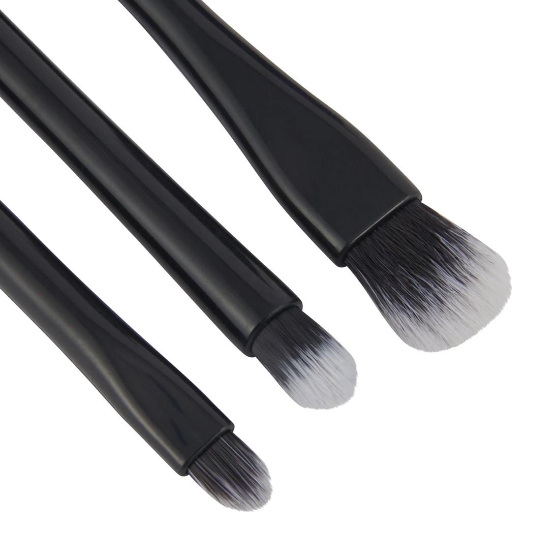 3 OXX Cosmetics Travel Brush Set - Black, 3 of 6