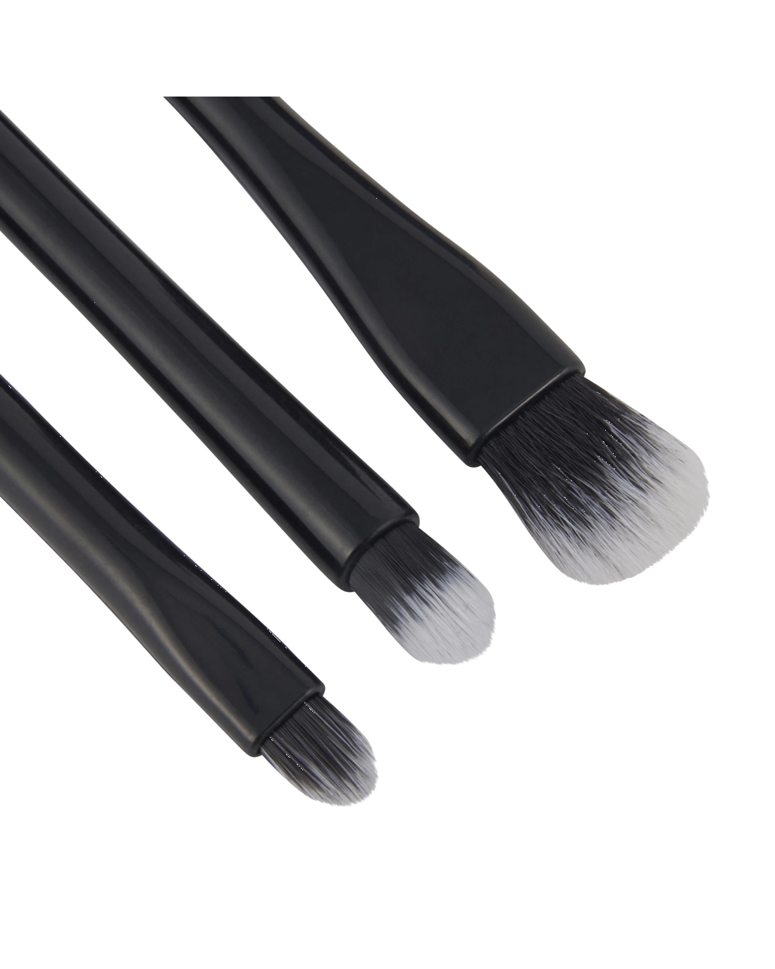 3 OXX Cosmetics Travel Brush Set - Black, 3 of 6