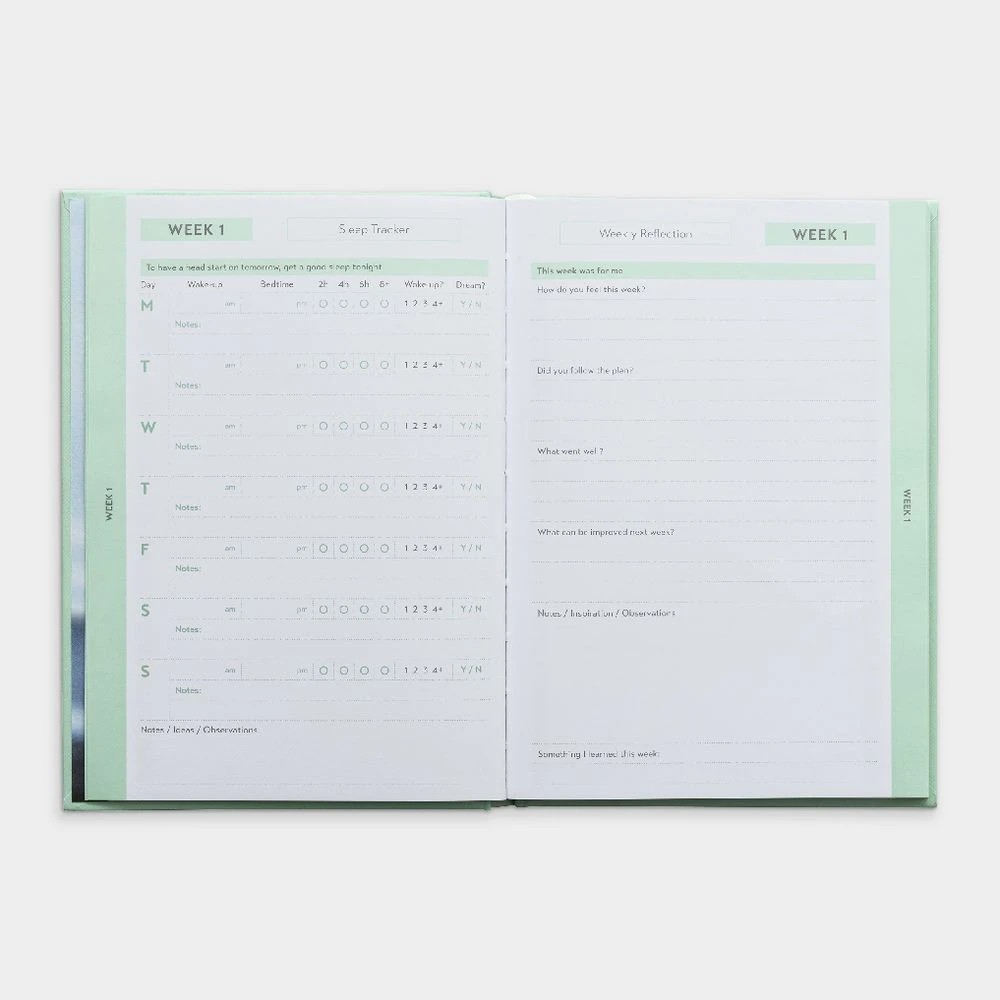 7 Otto A5 Undated Wellness Planner, 7 of 8