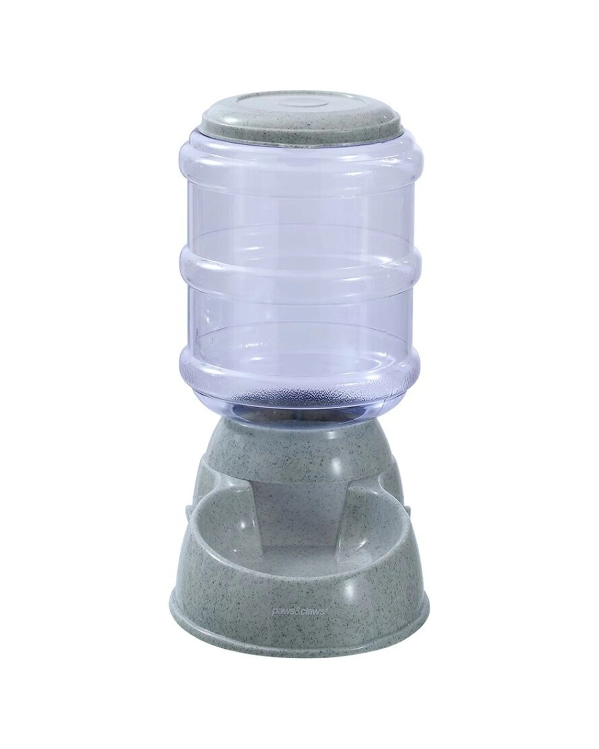 3 Paws And Claws Barrel Pet Food Dispenser Easy To Refill Durable 3.8L - Grey, 3 of 6