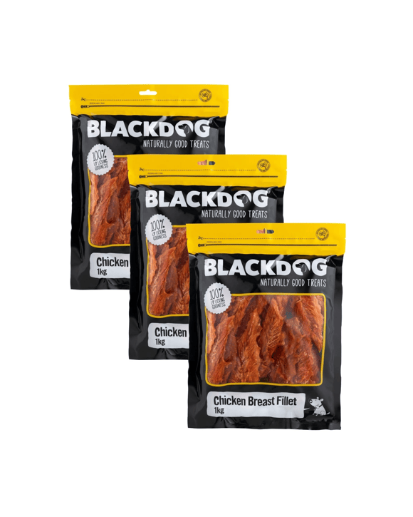 Blackdog Chicken Breast Fillets 1kg x 3pk
