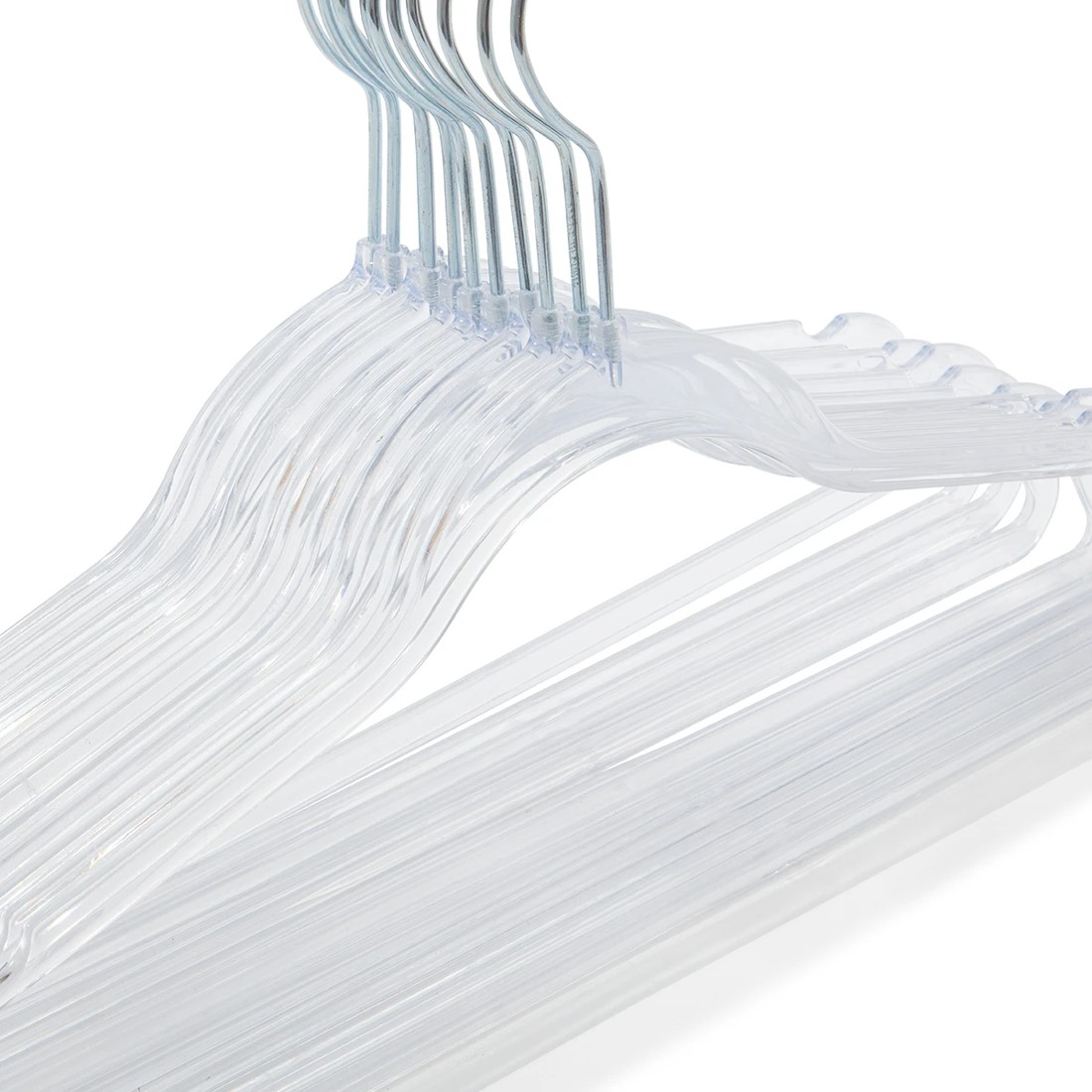 6 12 Pack Clear Hangers, 6 of 7