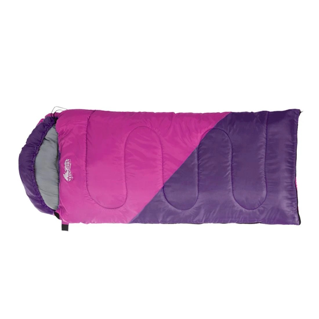 3 Weisshorn Sleeping Bag Kids Single 172cm Thermal Camping Hiking - Pink, 3 of 5