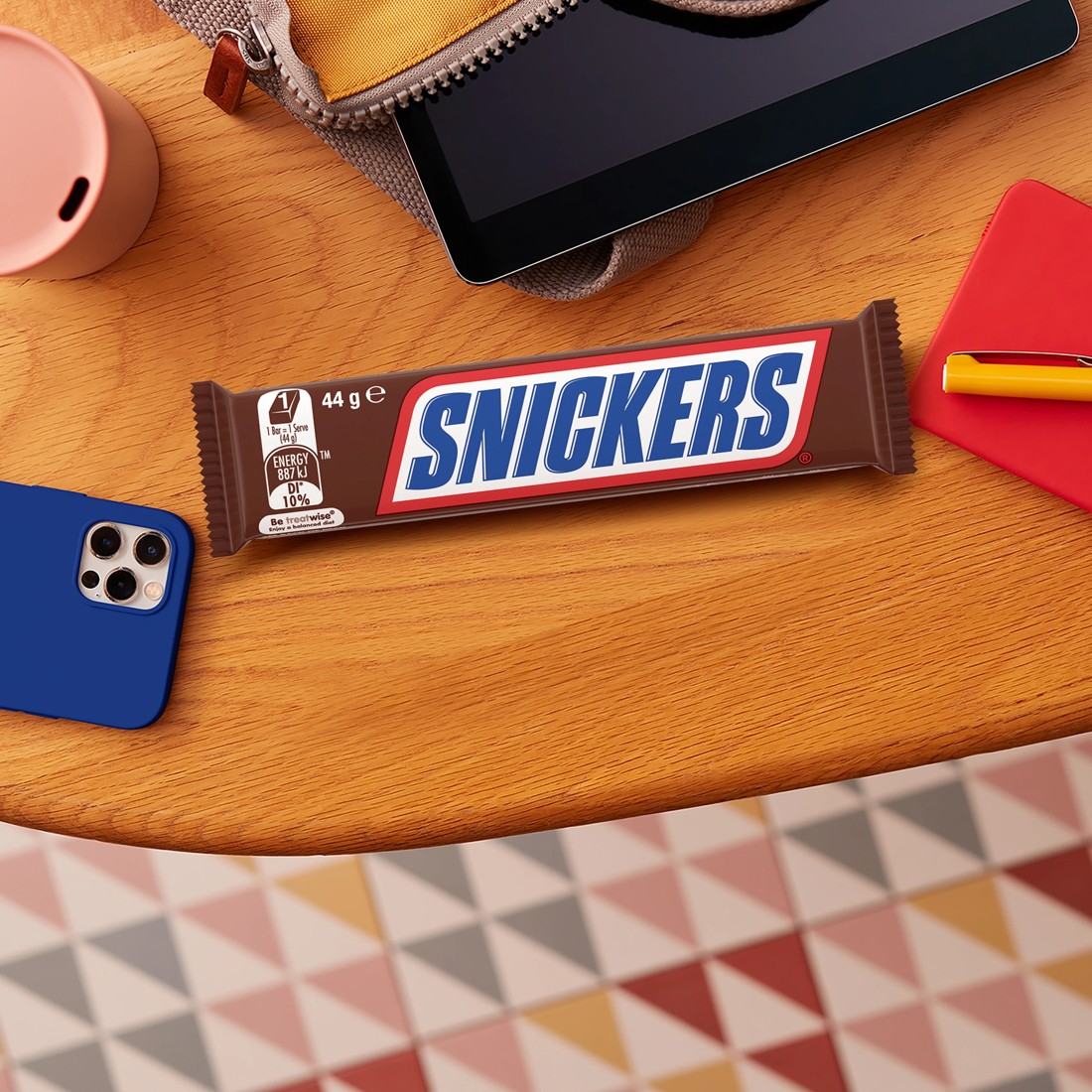 5 Snickers Chocolate Bar 44g, 5 of 6