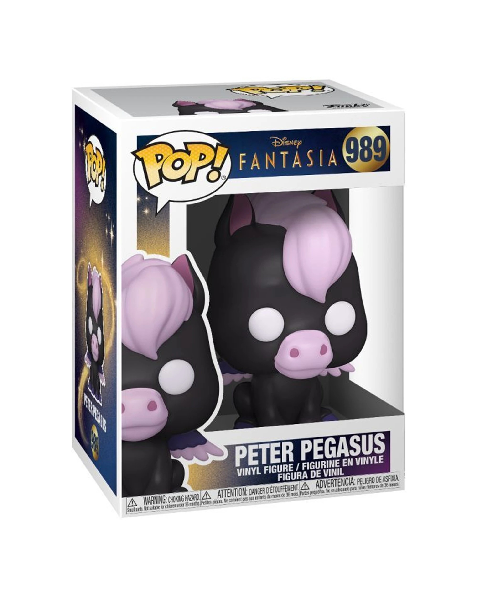 2 Pop Vinyl Figurine Fantasia - Peter Pegasus 80th Anniv Action Figure 10cm - Purple, 2 of 3