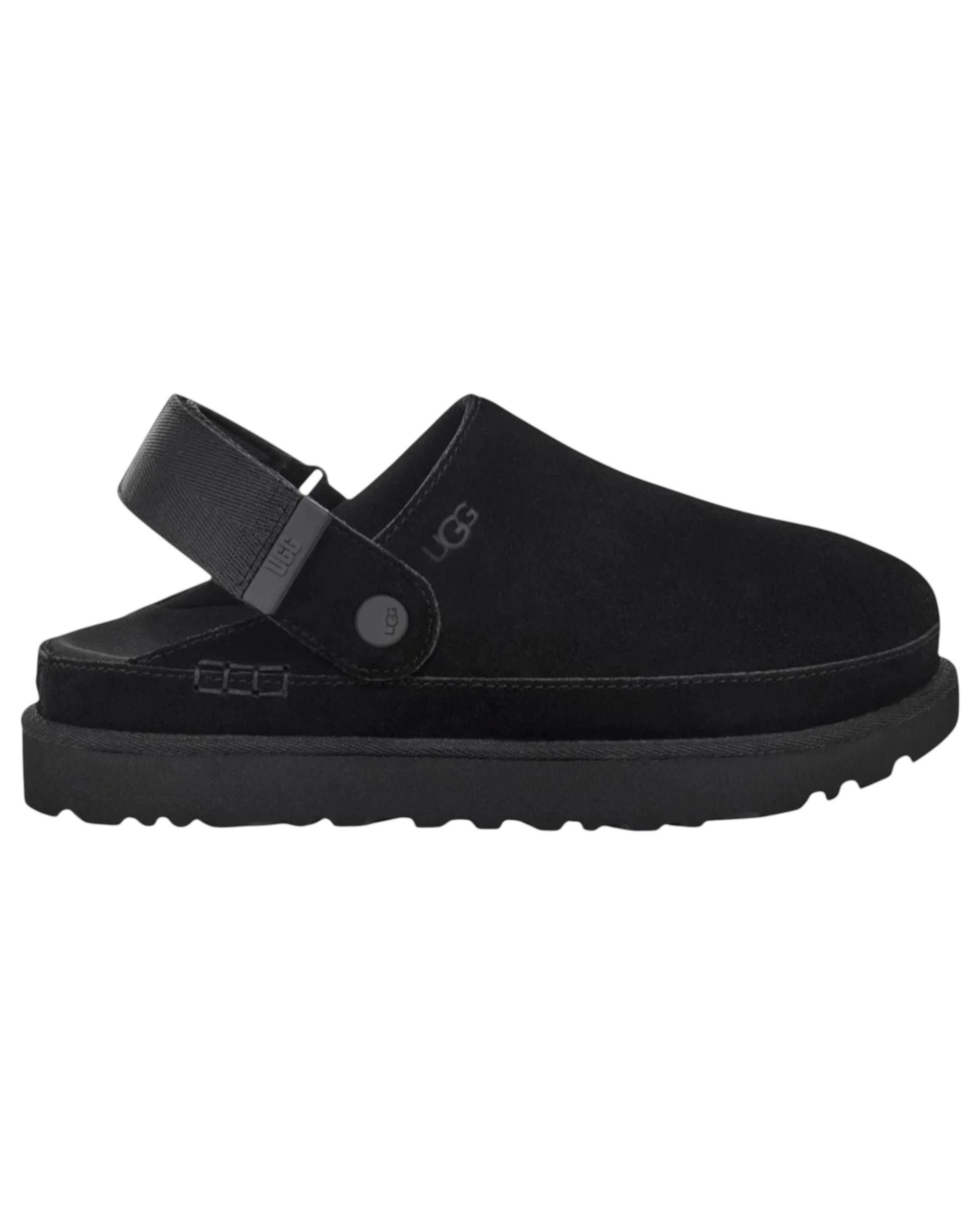 1 UGG Womens Goldenstar Clog Slippers BLACK, 1 of 7