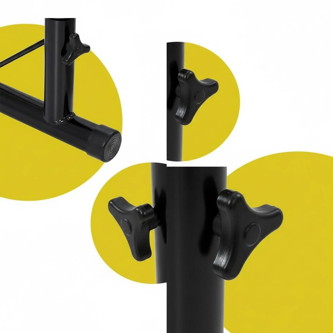 6 Gardeon Hammock Chair with Steel Stand Hanging Outdoor Tassel Cream - Multi, 6 of 6