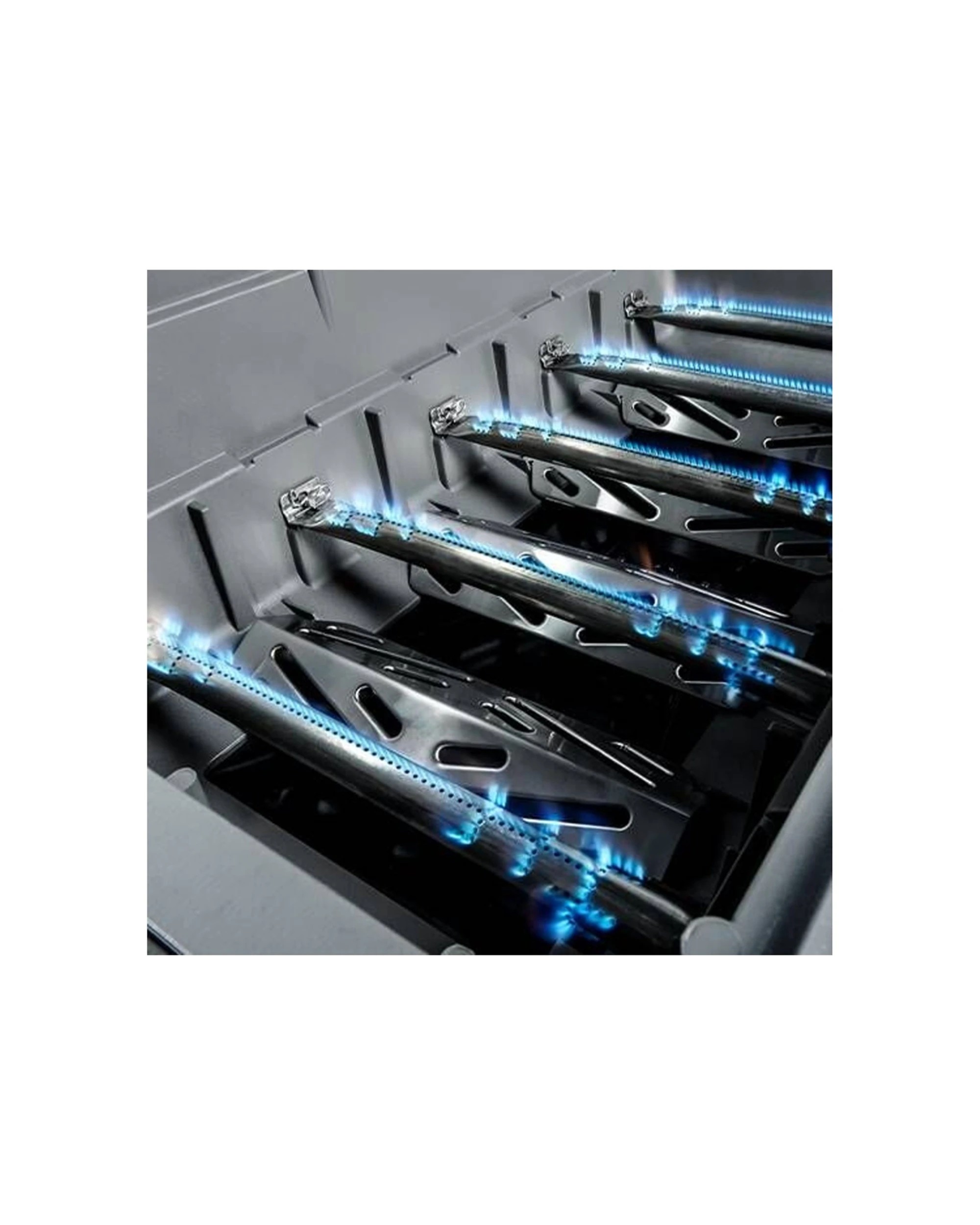 8 Coleman Pro Series 5-Burner Built-In BBQ Matte - Black, 8 of 8