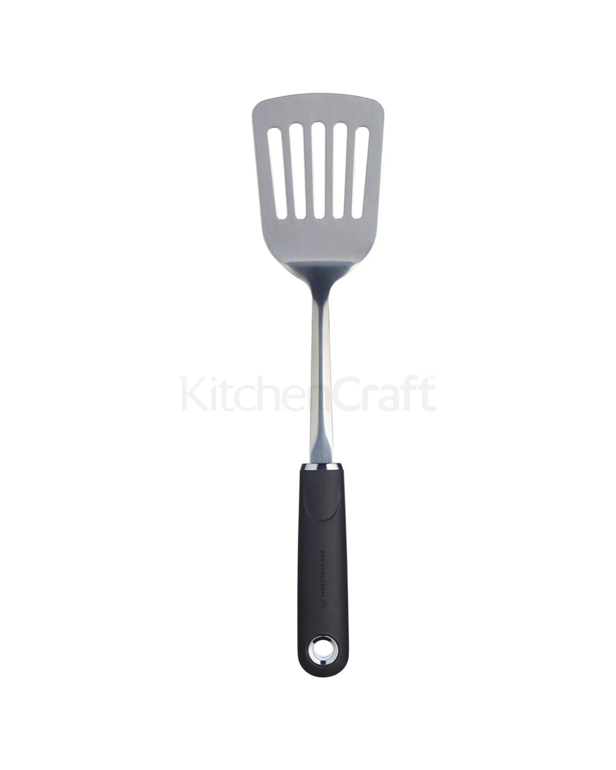3 Mastercraft Soft-grip Slotted Turner Stainless Steel Chrome Accents Ergonomic - Silver, 3 of 3