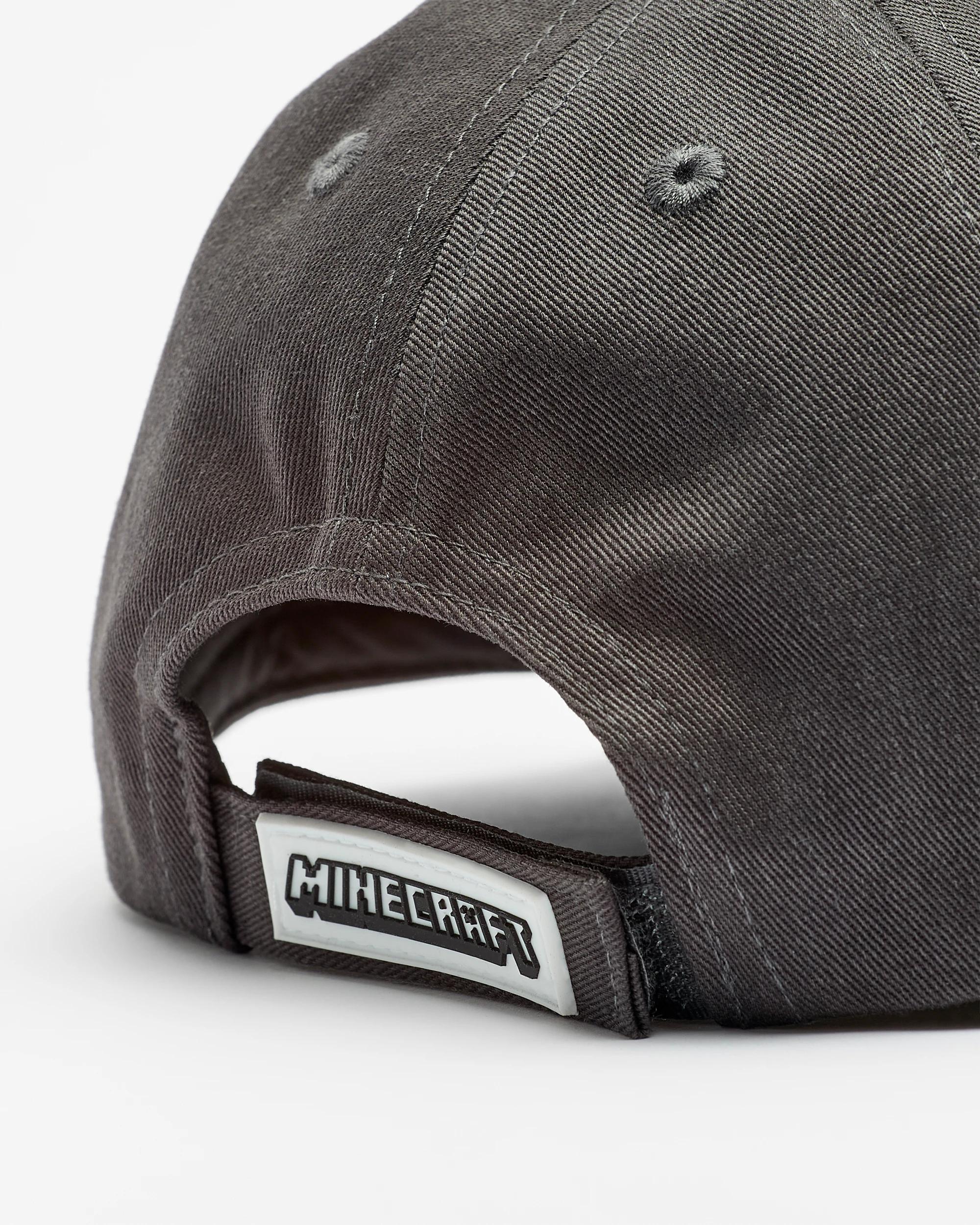 4 Kids Licensed Minecraft Graffiti Cap BLACK, 4 of 4