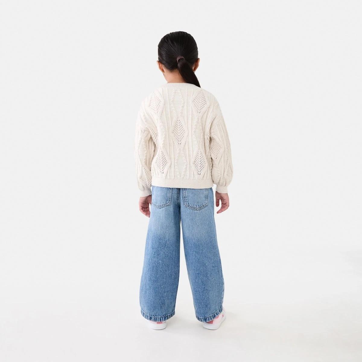 7 Oversized Cardigan Crm Marle, 7 of 9