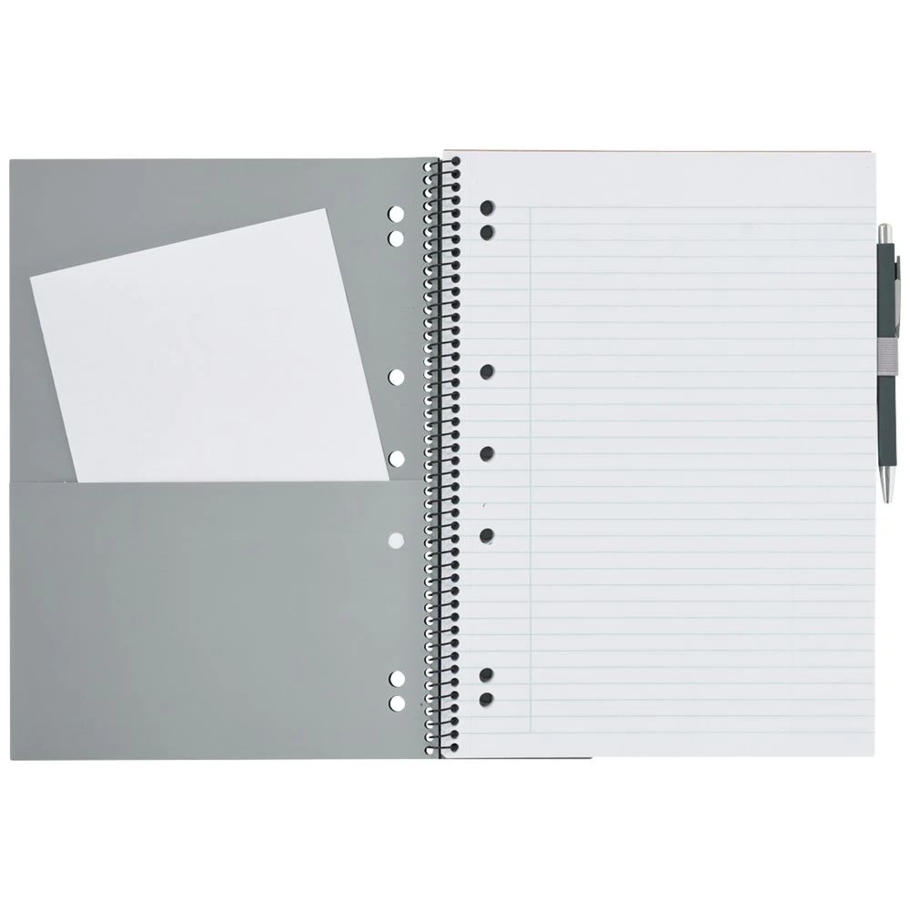 3 Otto A4 Recyled Lecture Book 140 Page Black, 3 of 4