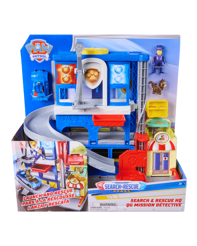 PAW Patrol: Pup Squad, Search & Rescue HQ QG Mission Detec