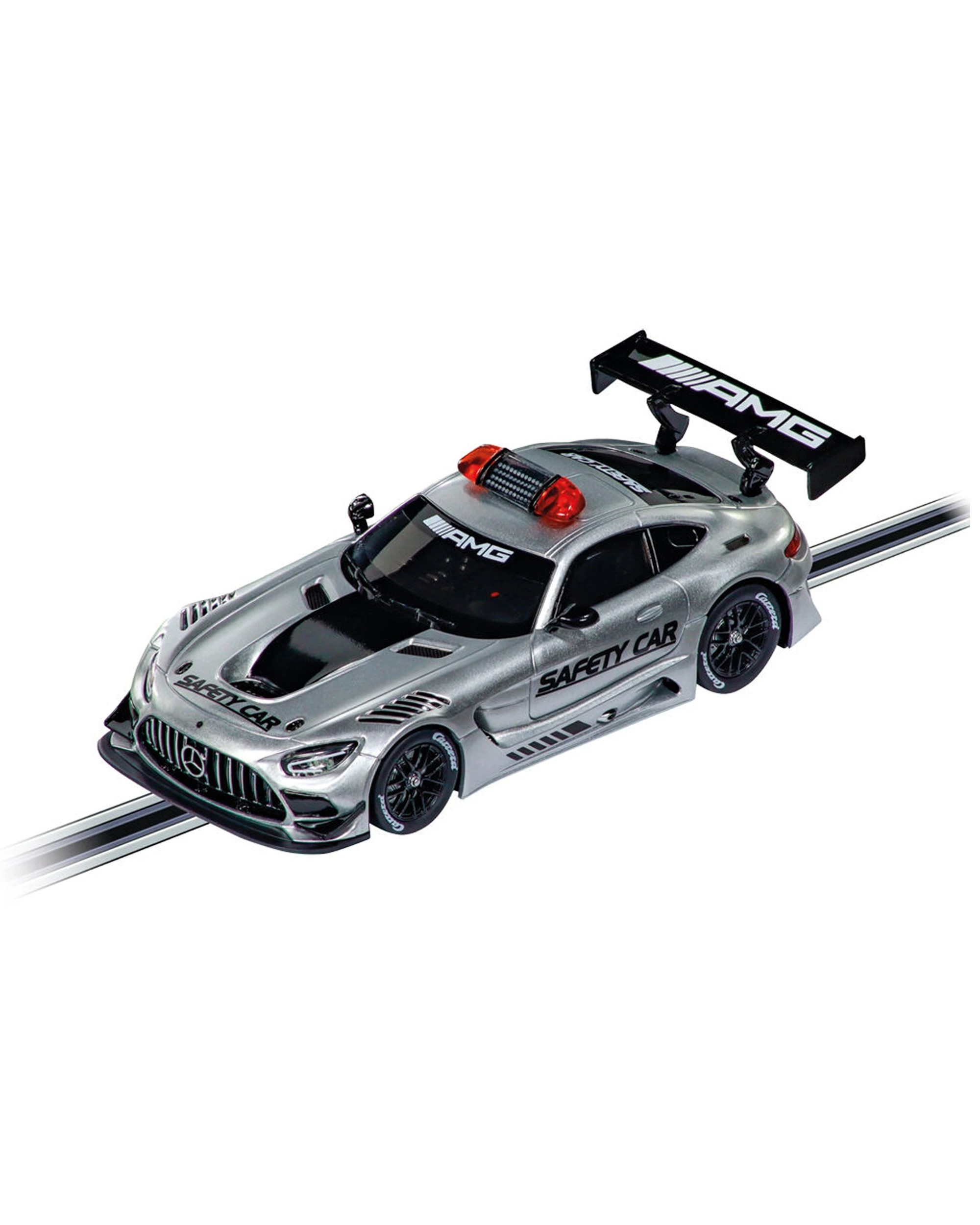 3 Carrera Mercedes-AMG GT3 Evo Pace Car Toy Slot Car 1.32 Scale Racing Car - Grey, 3 of 3