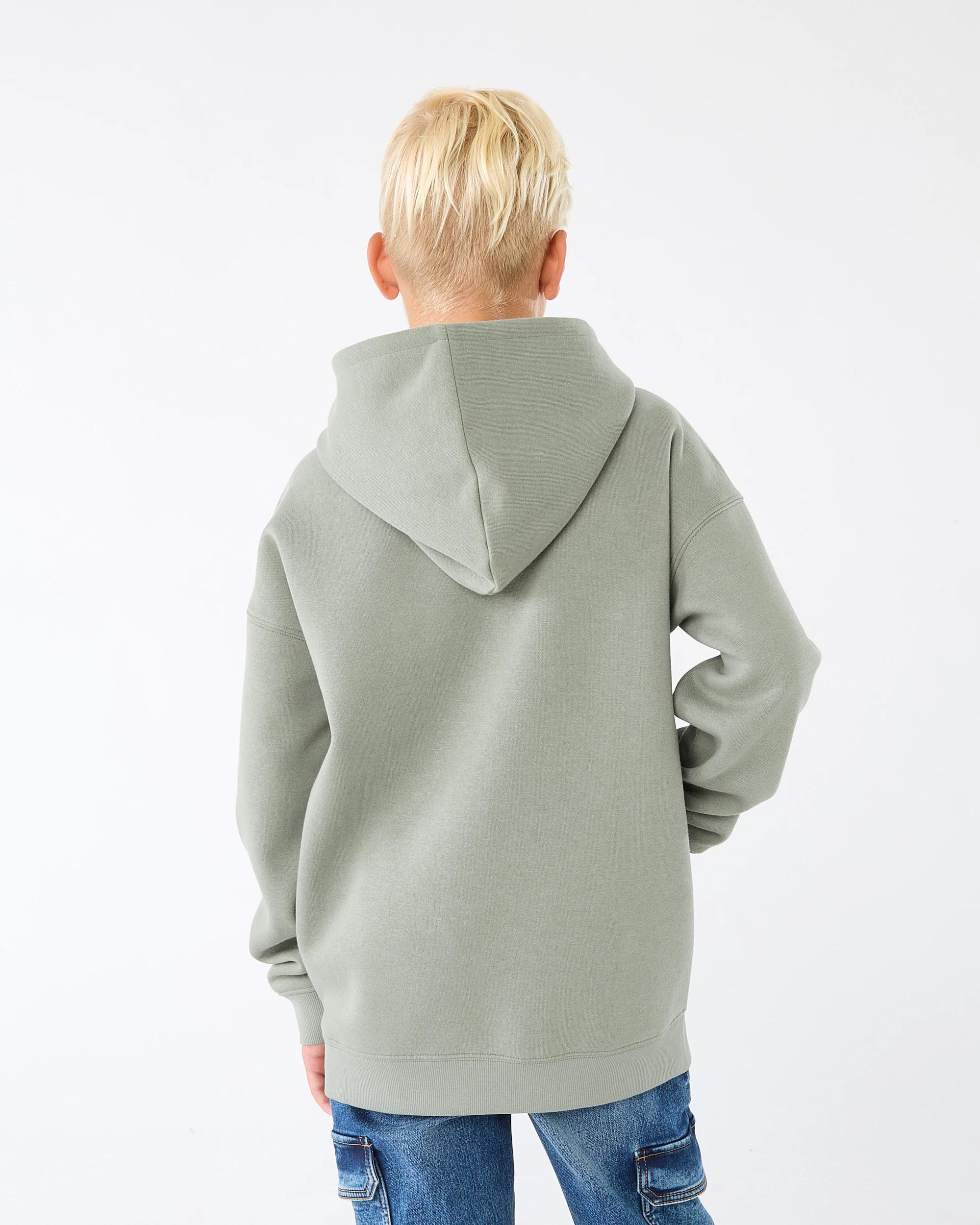 2 Oversized Plain Hoodie Mnr Khk, 2 of 6