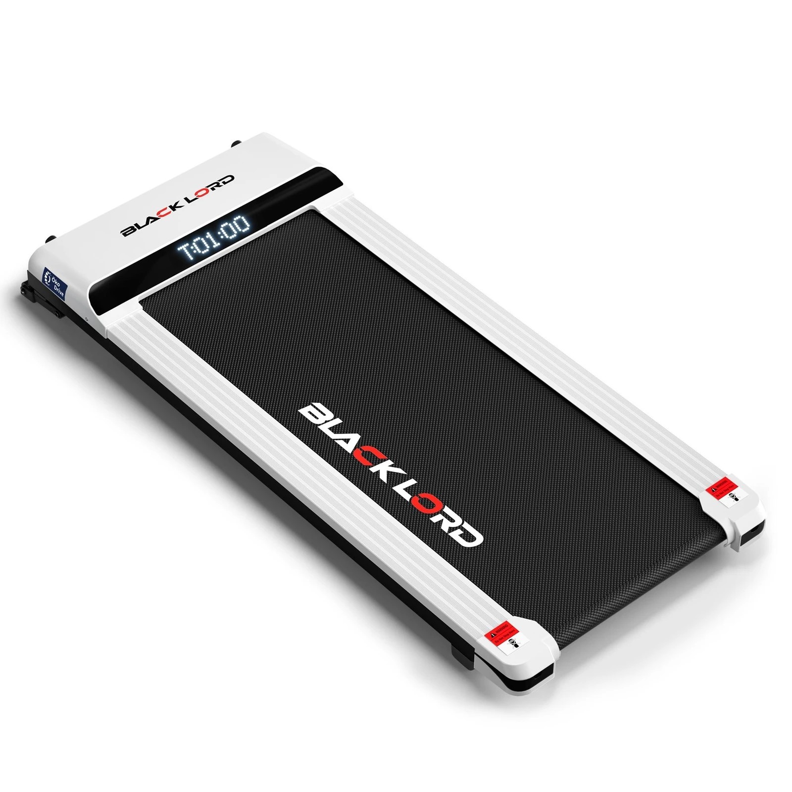 1 Black Lord Treadmill Electric Walking Pad Steel Frame Under Desk Gym 410mm - White, 1 of 10