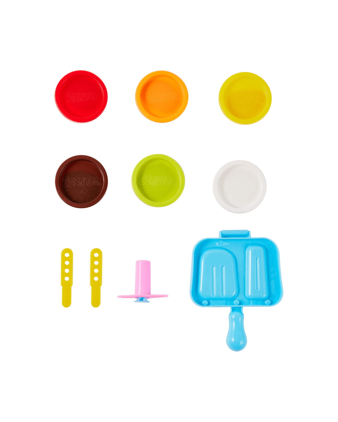 2 10 Piece Scentos Scented Dough Dining Out Set - Frozen Treats, 2 of 4