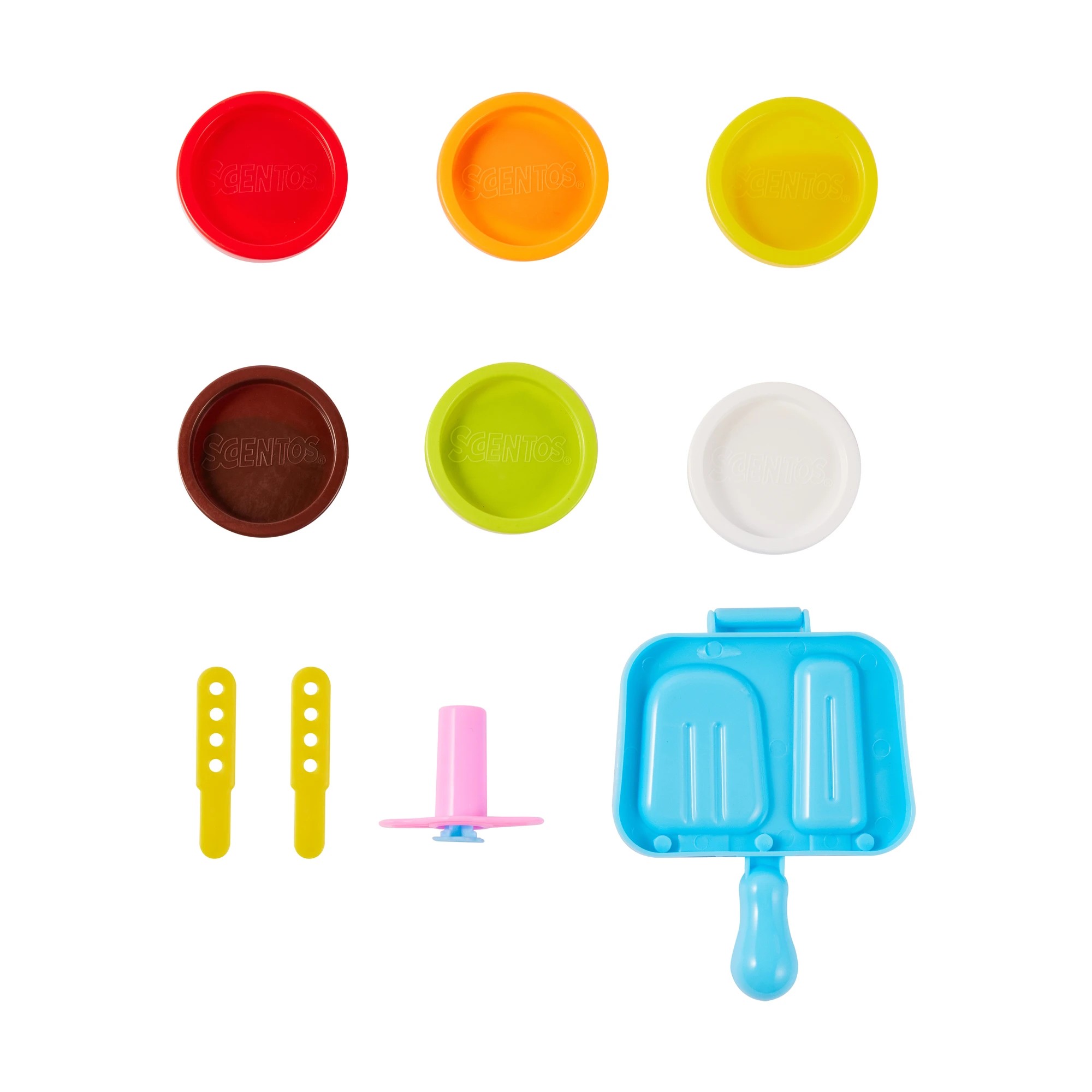 2 10 Piece Scentos Scented Dough Dining Out Set - Frozen Treats, 2 of 4