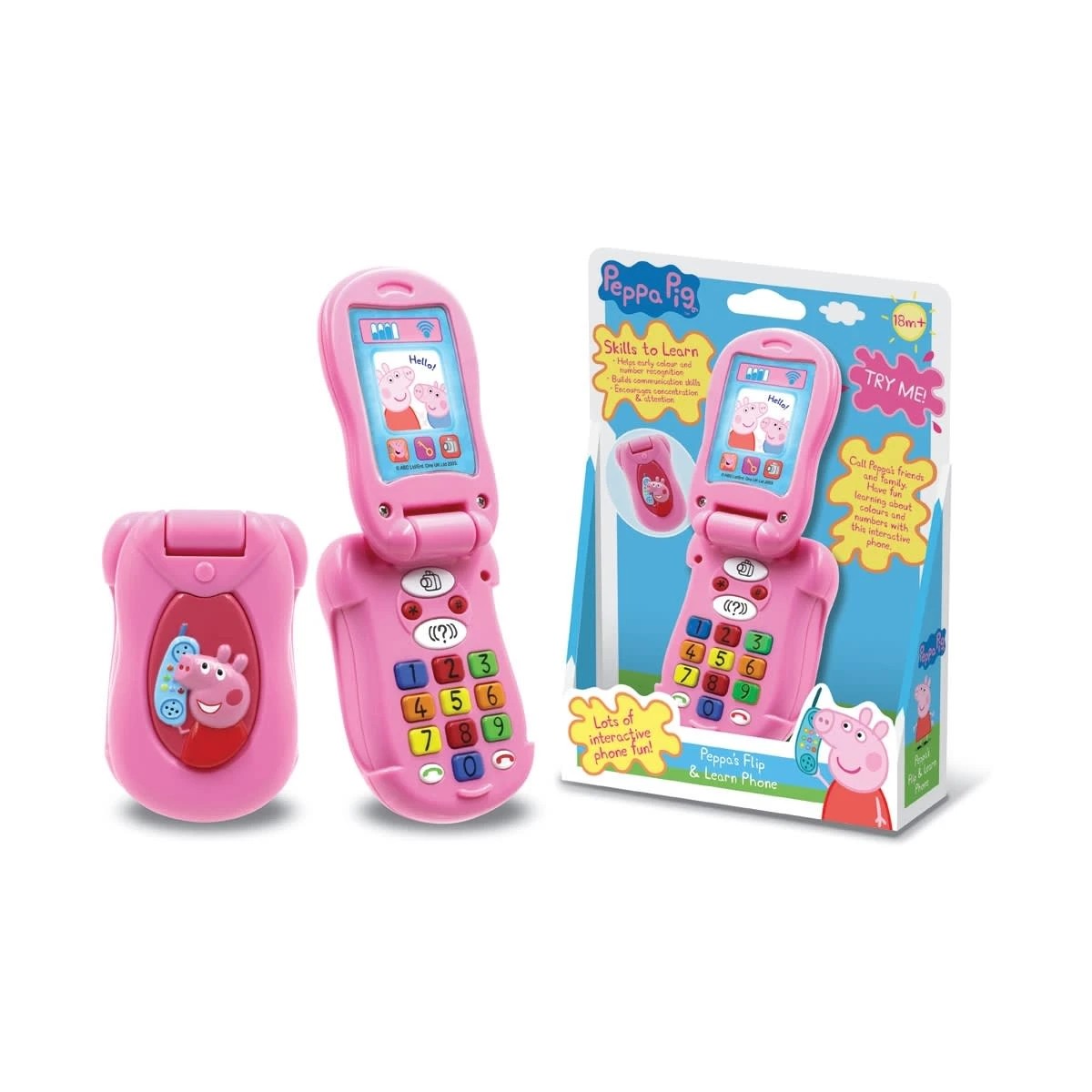 1 Peppa Pig Flip and Learn Phone, 1 of 1