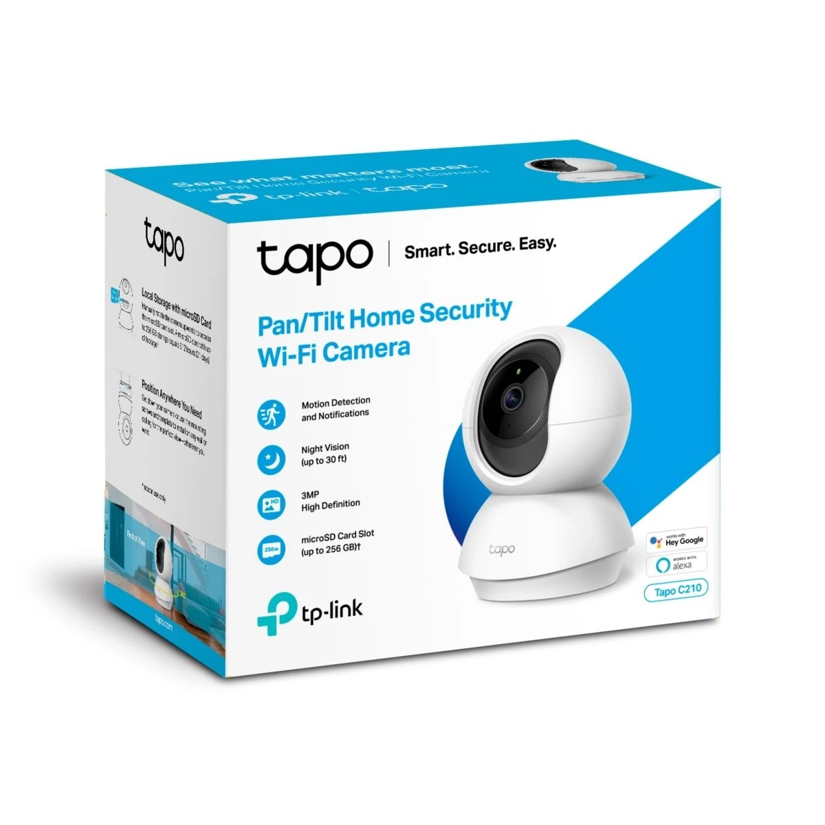 1 TP-Link Tapo 3MP Pan and Tilt Smart Wi-Fi Security Camera, 1 of 6