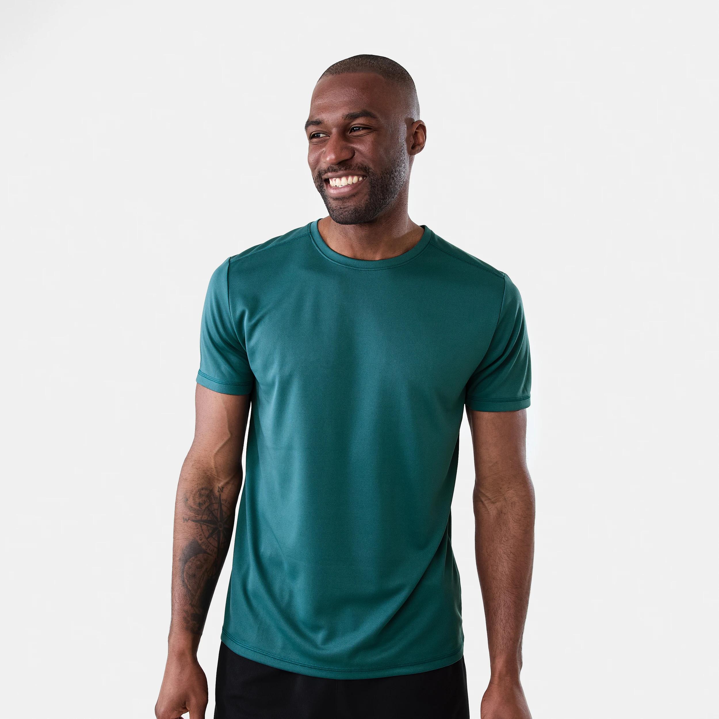 1 Active Mesh T-shirt MISTY GREEN, 1 of 5