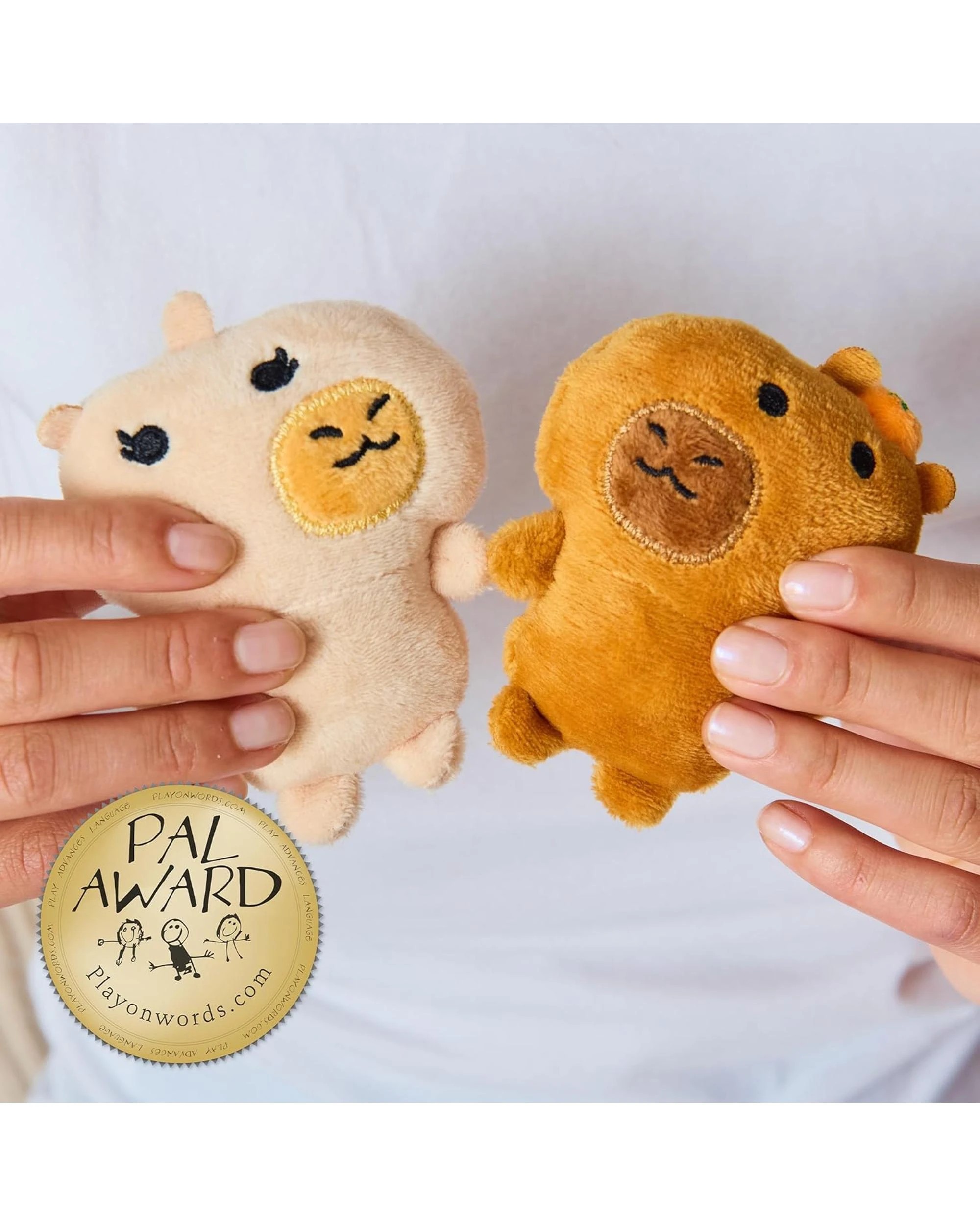 5 Emotional Support Capybaras Plush Set, 5 of 7