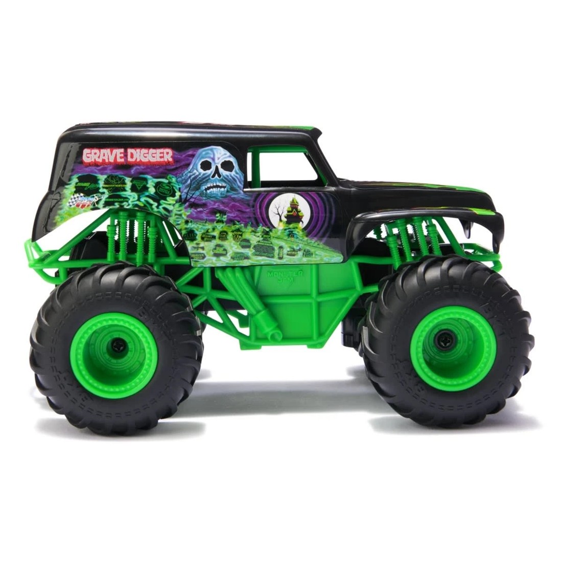 6 2 Pack Monster Jam RC 1:24 Grave Digger vs  El Toro Loco Racing Rivals, 6 of 9