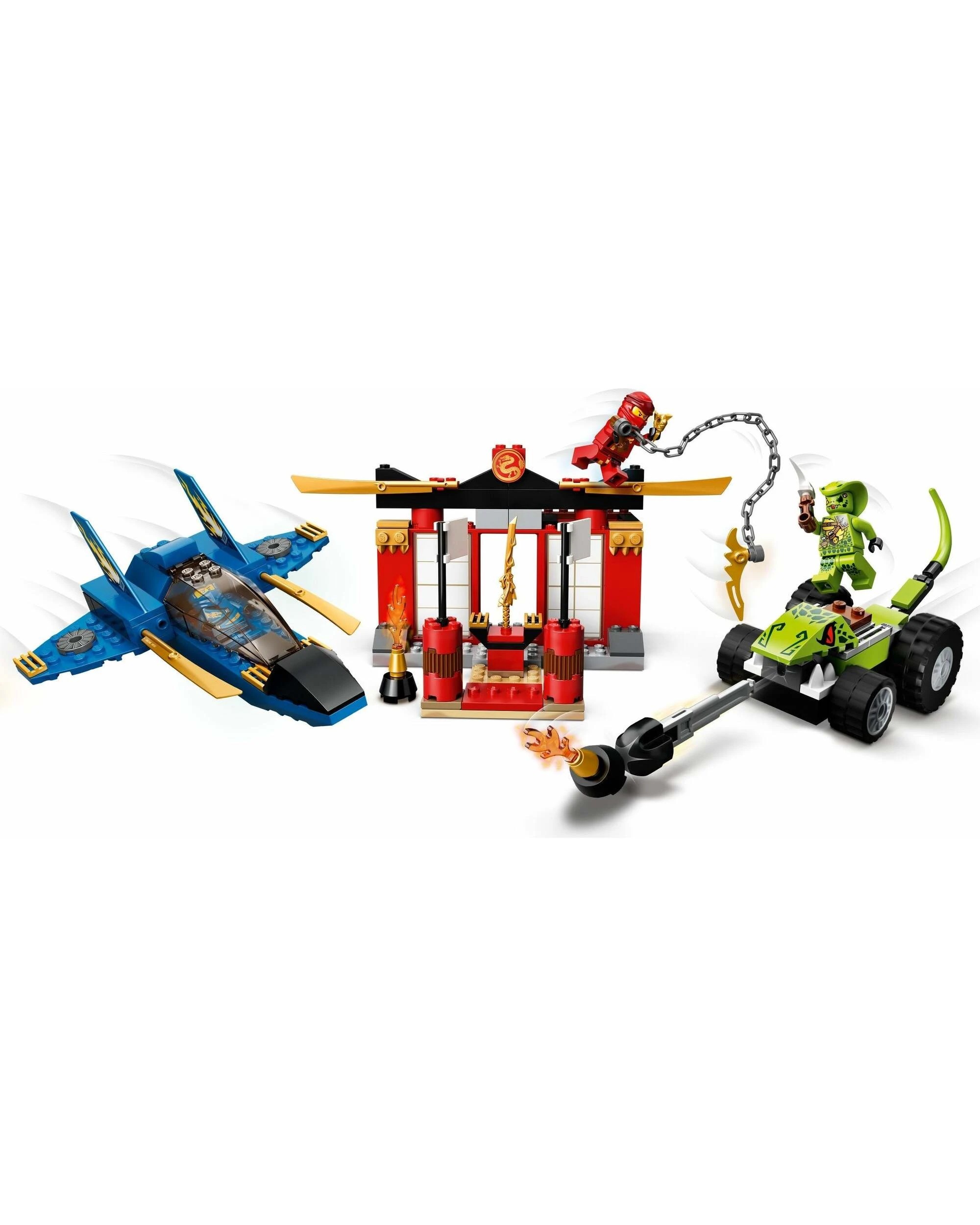 2 LEGO NINJAGO 71703 Legacy Storm Fighter Battle Toy Jet Set, 2 of 5