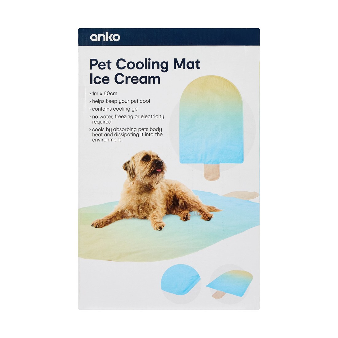 6 Pet Cooling Mat - Ice Cream, 6 of 6
