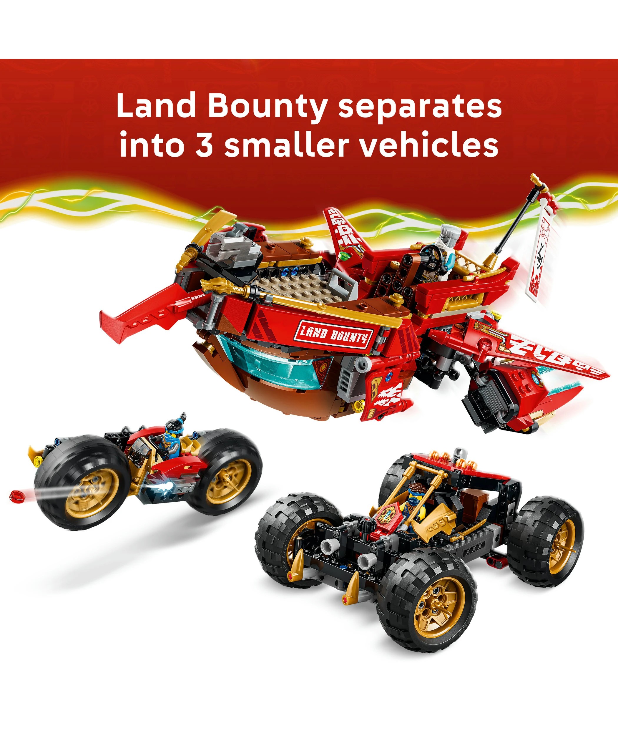 4 LEGO Ninjago Land Bounty 71869, 4 of 9