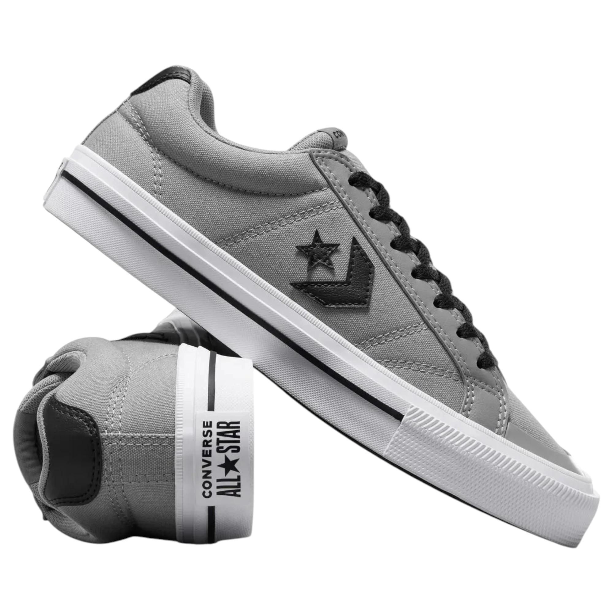 5 Converse Unisex Sport Casual Low Top Classic Sneaker GREY, 5 of 7