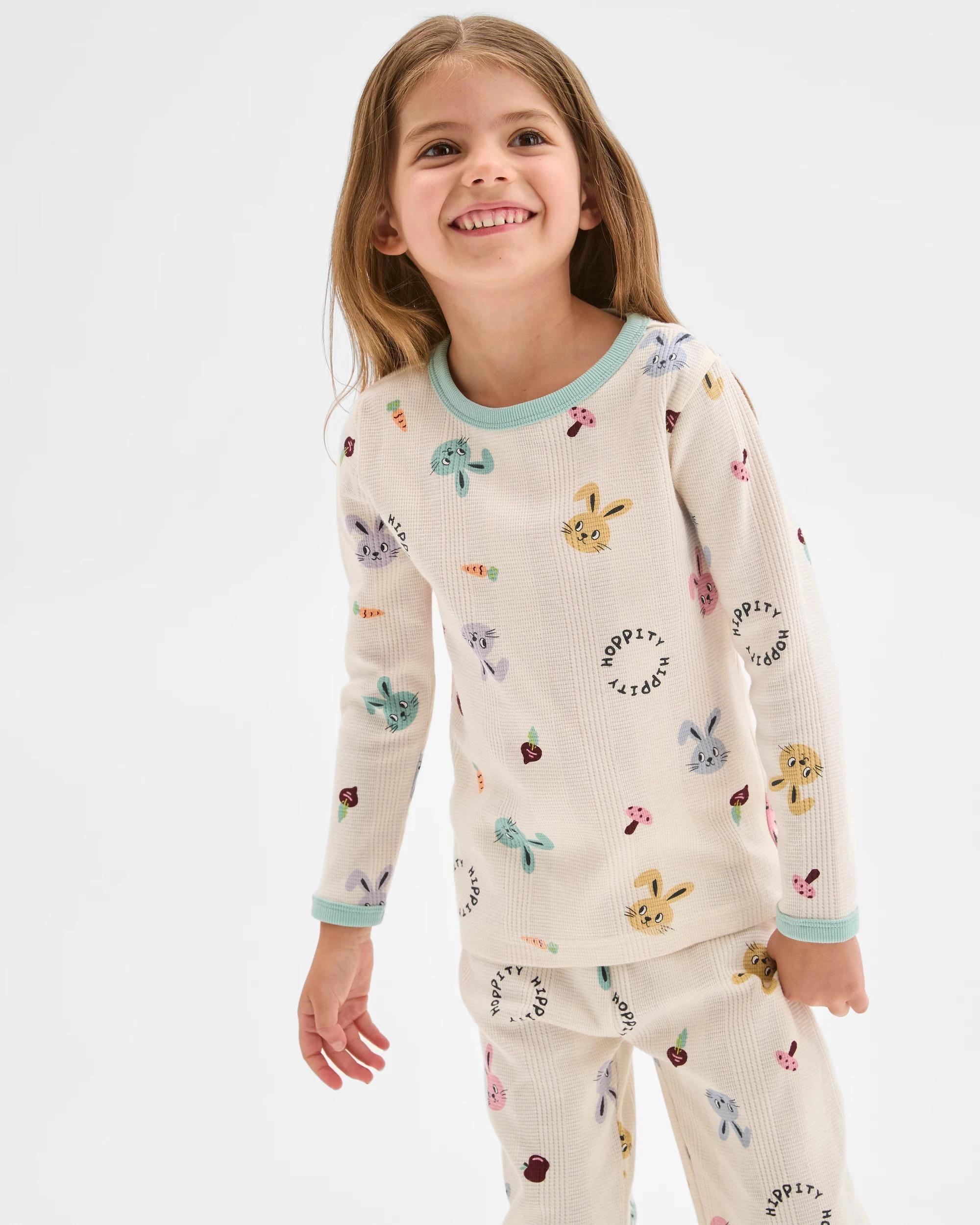 3 Target Kids Family Matching Australian Cotton Easter Younger Kids Pyjama Set - Bunny Head BUNNY HEAD, 3 of 10