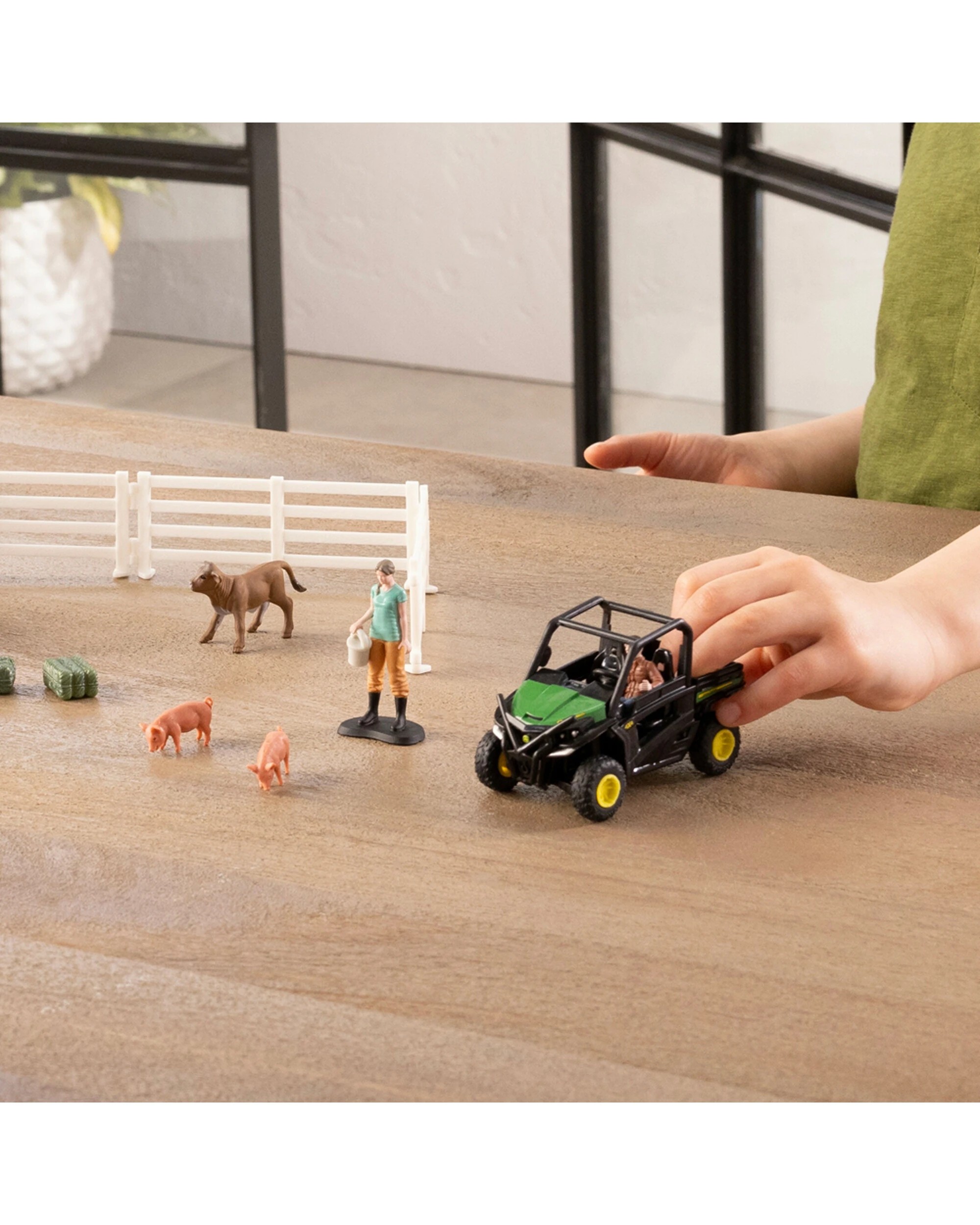 7 John Deere 30pc 1:32 On The Farm Vet Set Kids Children Toy Playset - Multi, 7 of 8