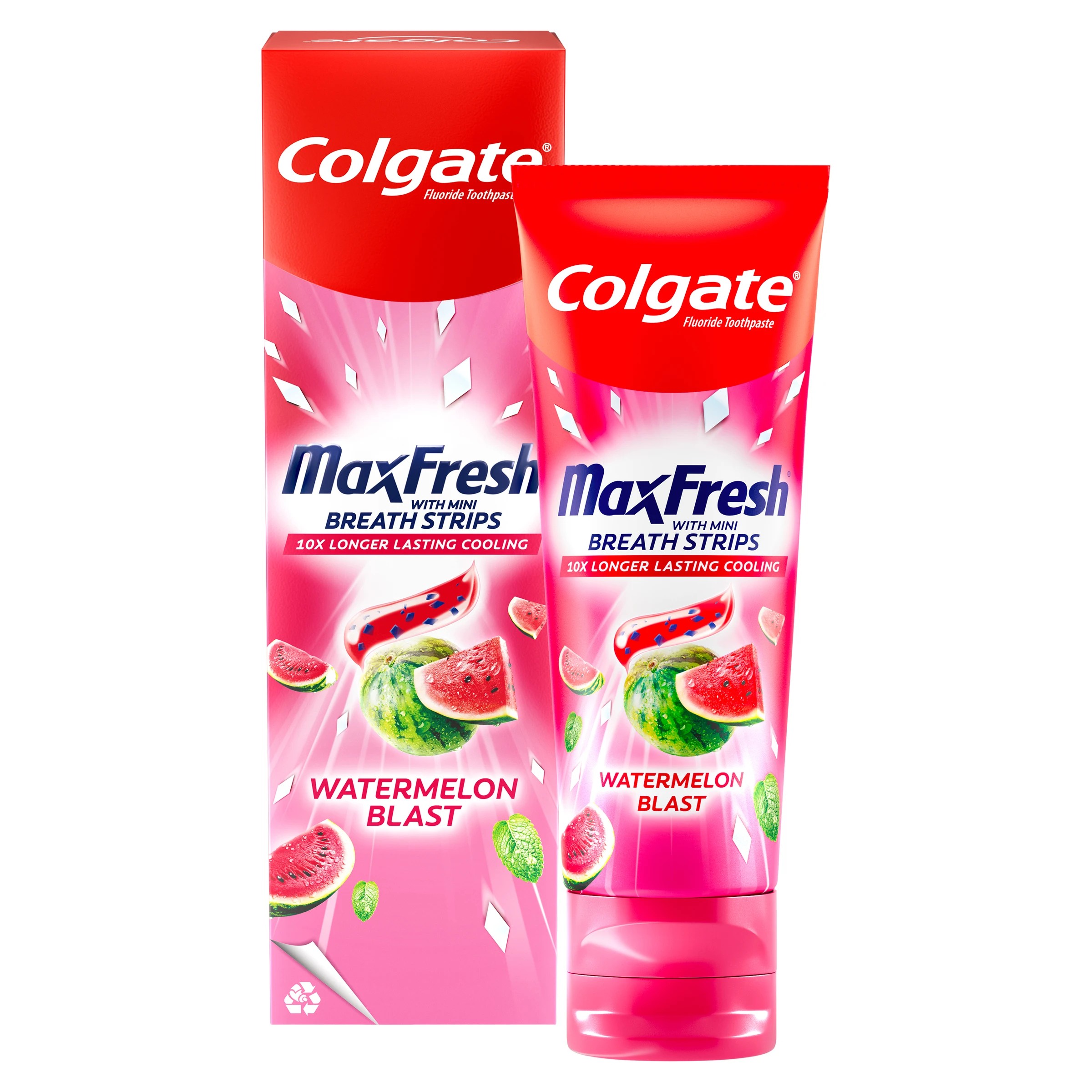 2 Colgate Max Fresh Watermelon Blast Toothpaste 100g, 2 of 10