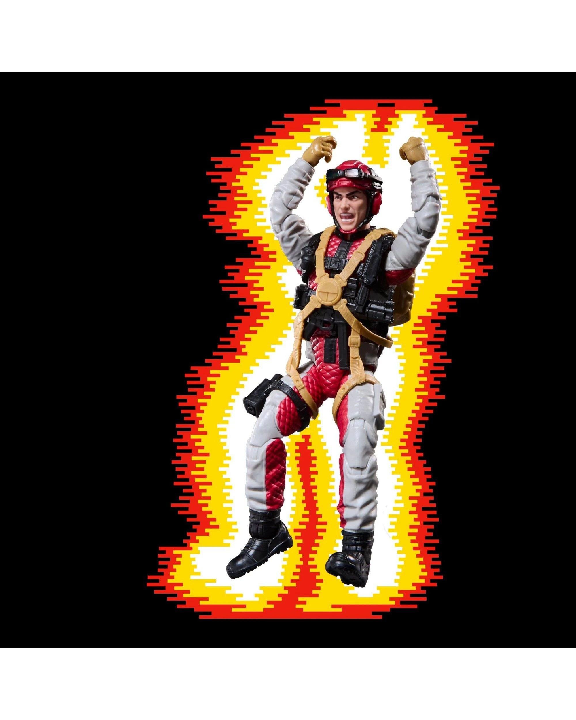 7 G.I. Joe Classified Series: Retro Cardback David "Crazylegs" Thomas Action Figure, 7 of 7