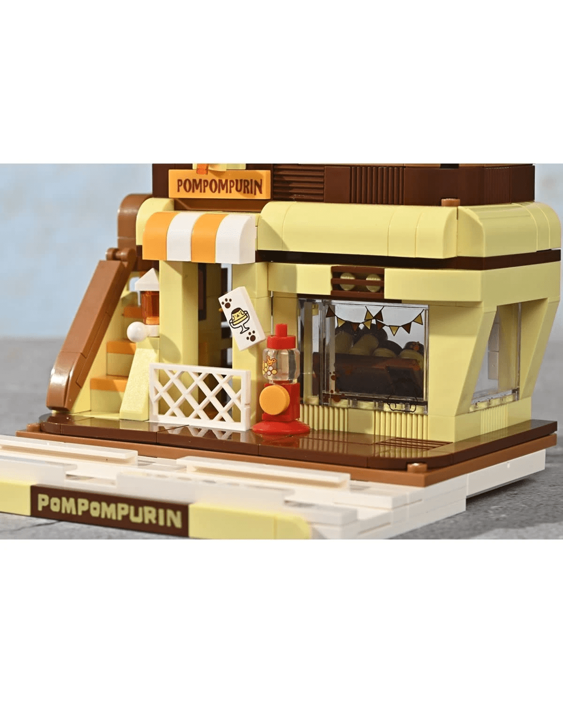 4 319 Piece Keepplay Hello Kitty Pompompurin Shinning Pudding Shop Playset, 4 of 5