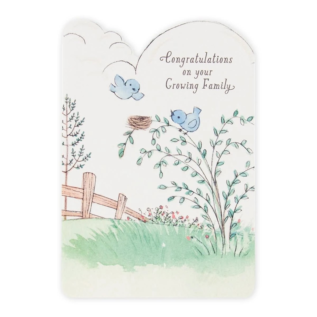 3 Connections from Hallmark Baby Congratulations Card - Little Birds, 3 of 3