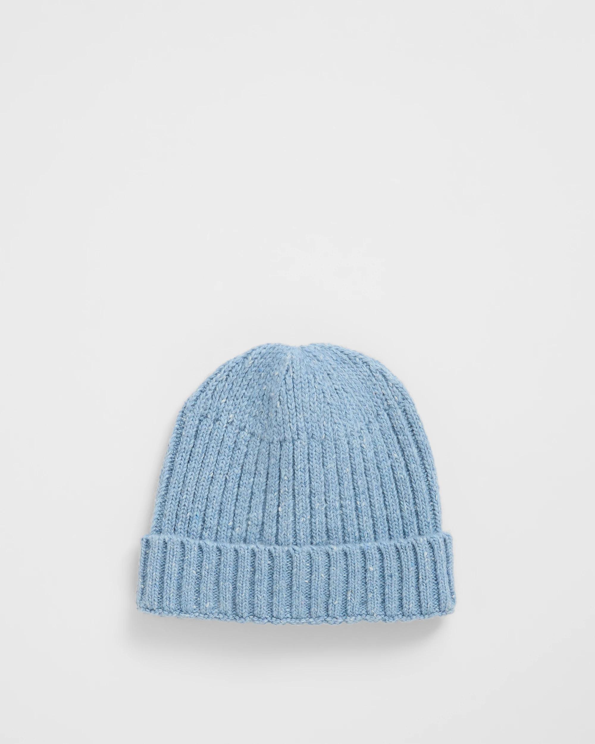 1 Target Baby Baby Rib Knit Beanie BLUE, 1 of 2