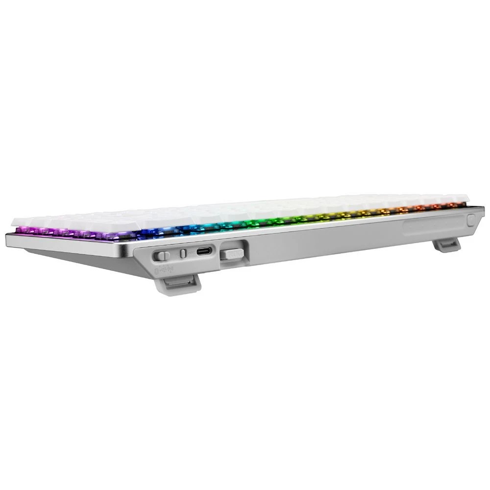7 ASUS - ROG Falchion RX Low Profile Wireless Gaming Keyboard - White, 7 of 10