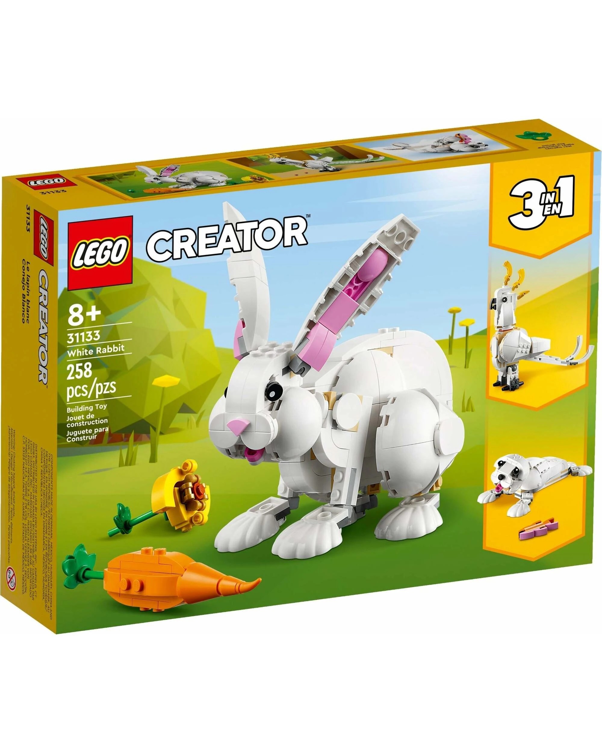 1 LEGO Creator Series 3in1 31133 White Rabbit, 1 of 5