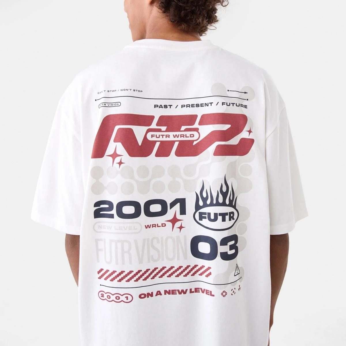 7 Oversized Graphic T-shirt SNOW WHITE, 7 of 7
