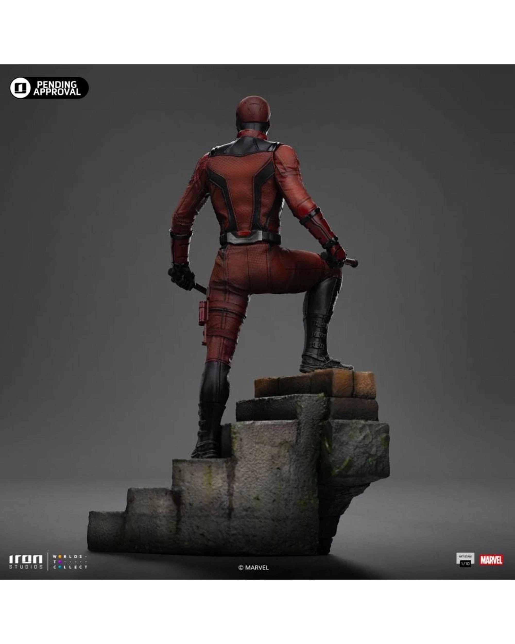 5 Marvel Comics Daredevil 1:10 Statue, 5 of 10