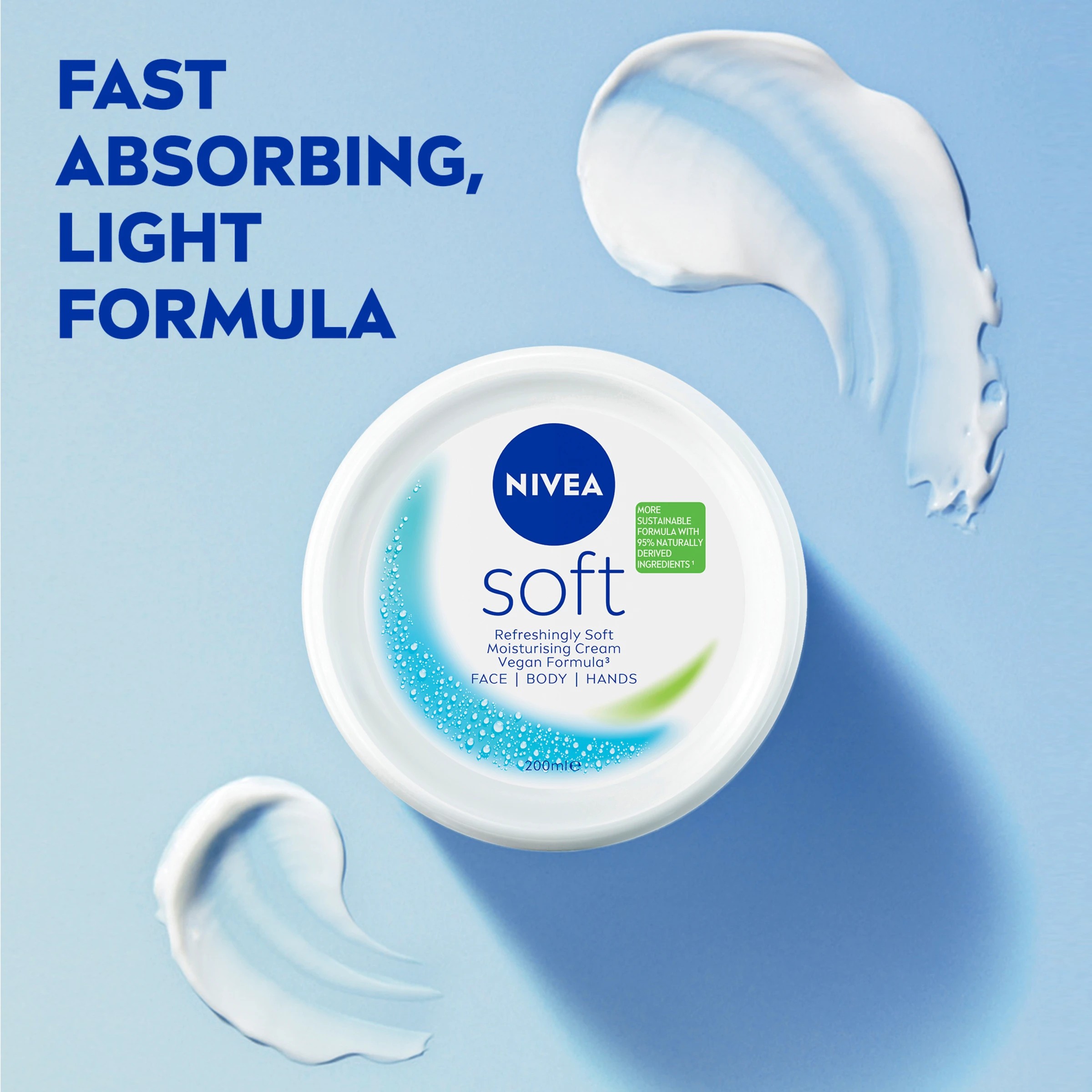 8 Nivea Soft Moisturising Cream 200ml - Vitamin E & Jojoba Oil, 8 of 10