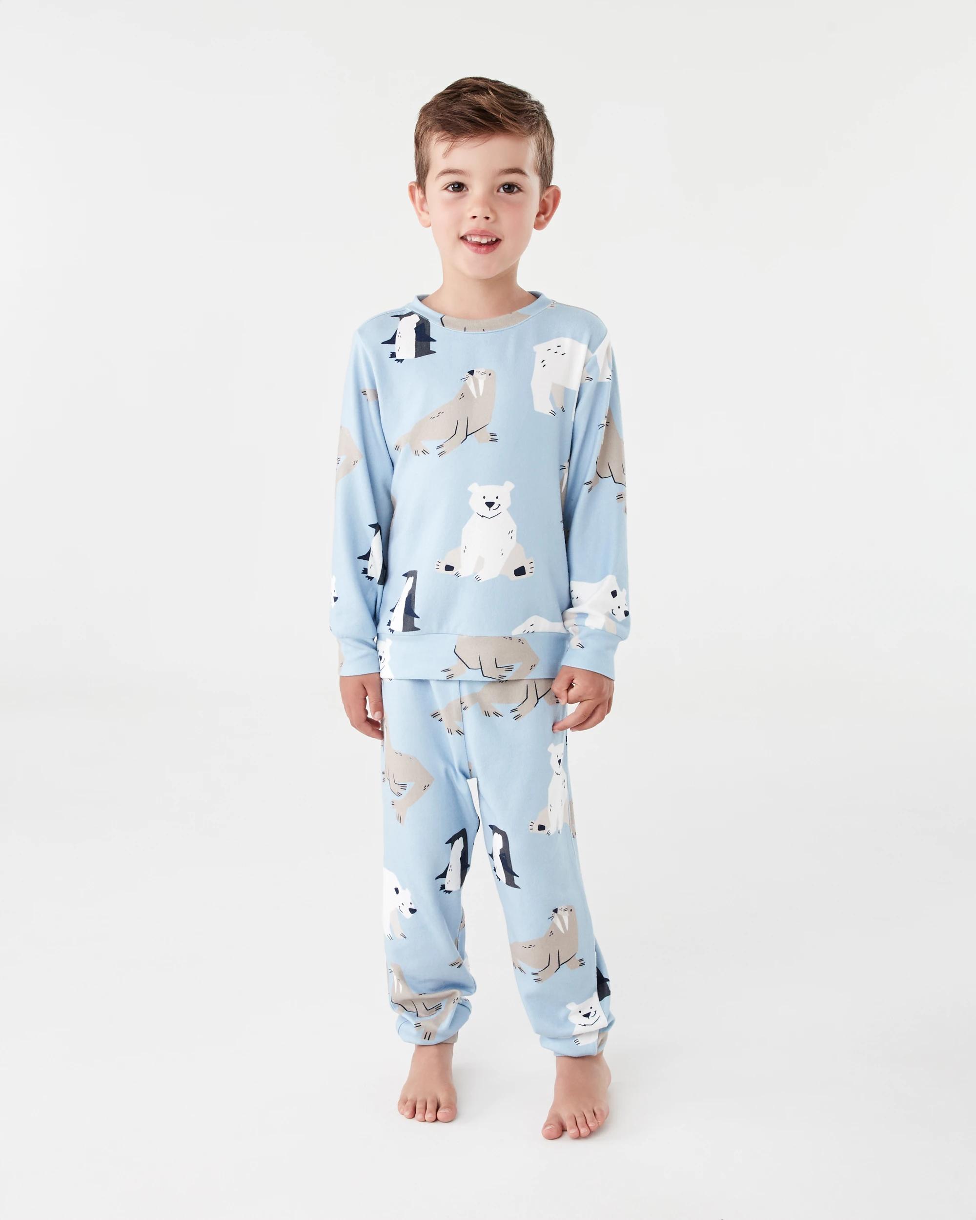 1 Hacci Pyjama Set Blu Arc An, 1 of 4