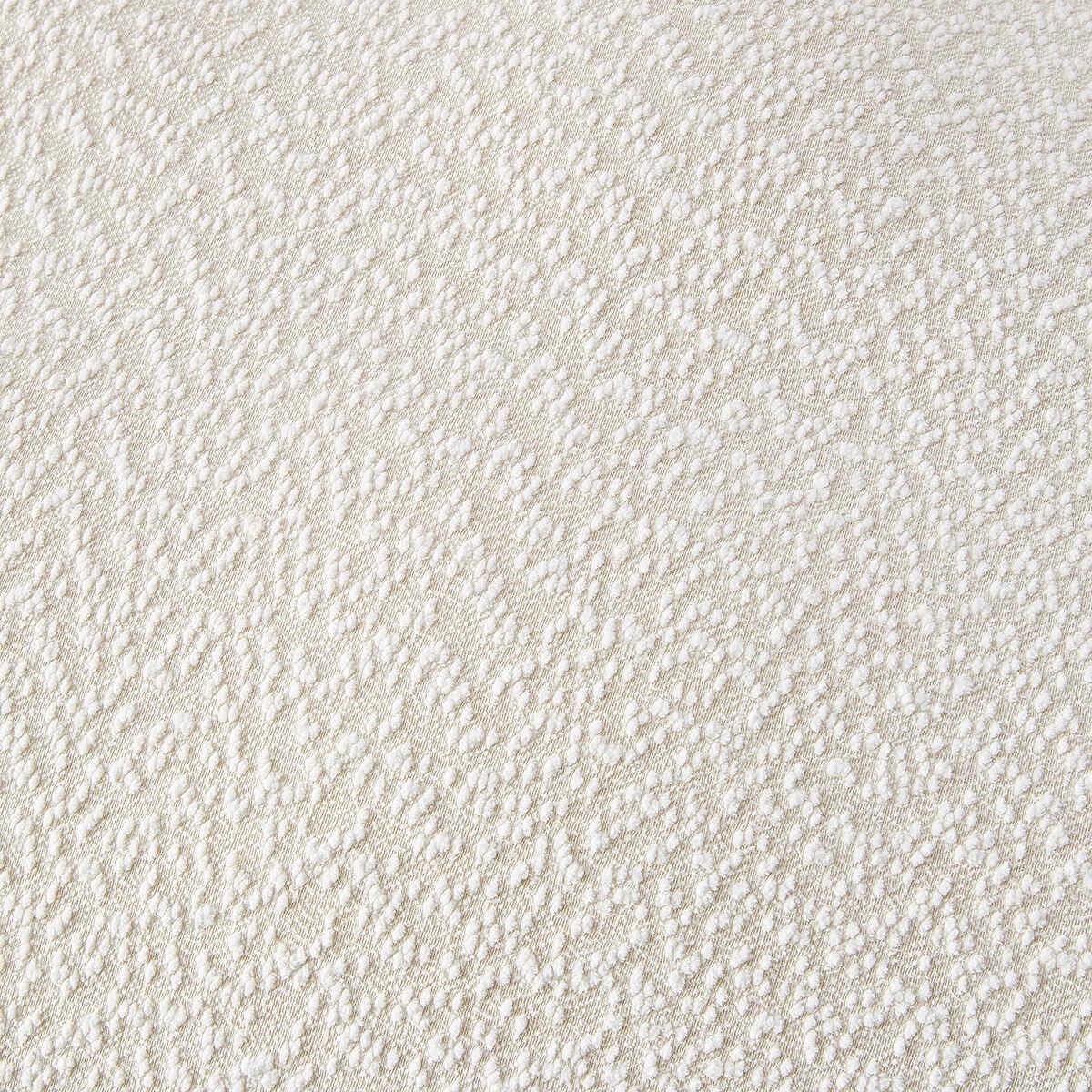 4 Boucle Quilt Cover Set - Double Bed, Beige, 4 of 6