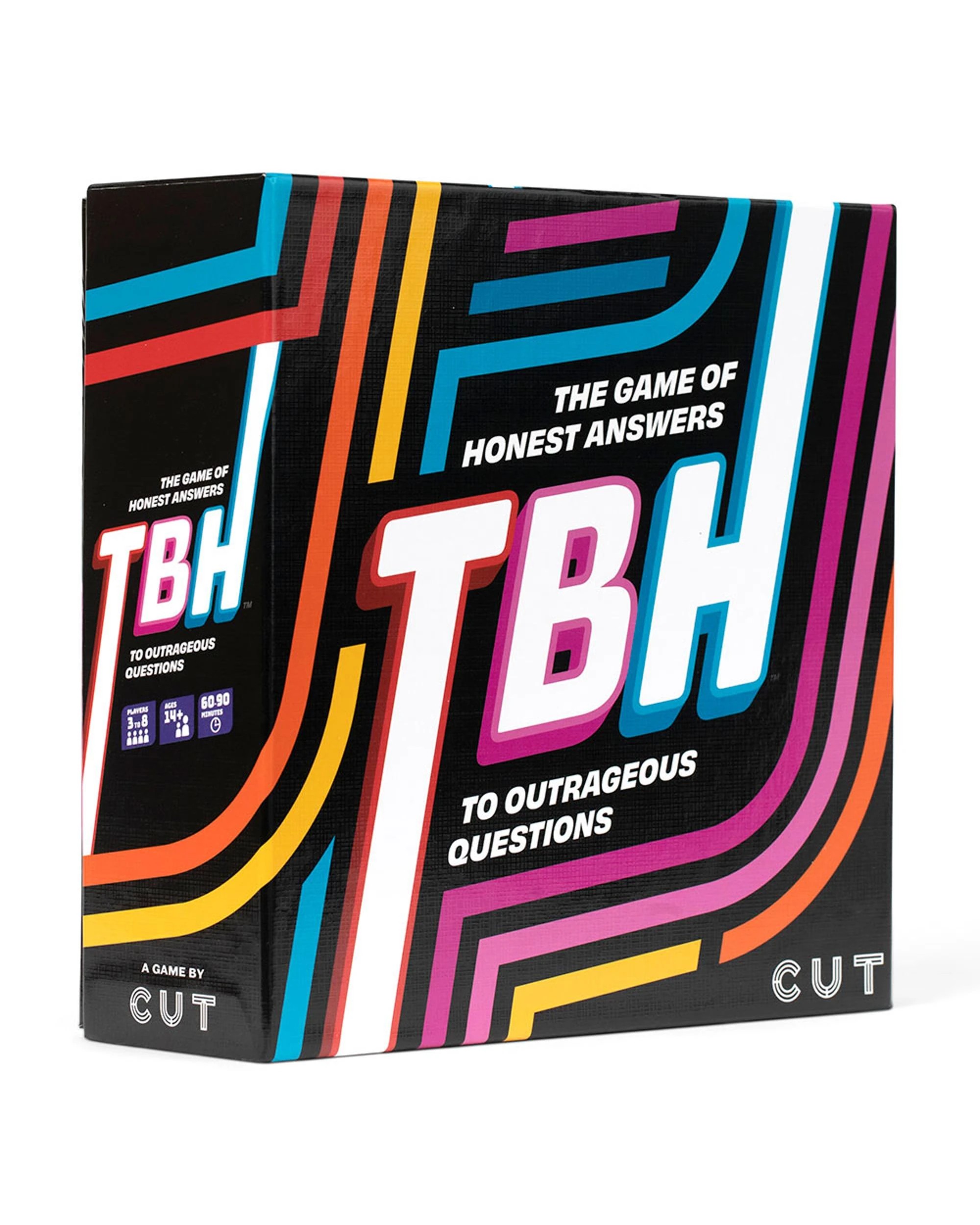 1 TBH The Game of Honest Answers to Outrageous Questions Card Game, 1 of 3