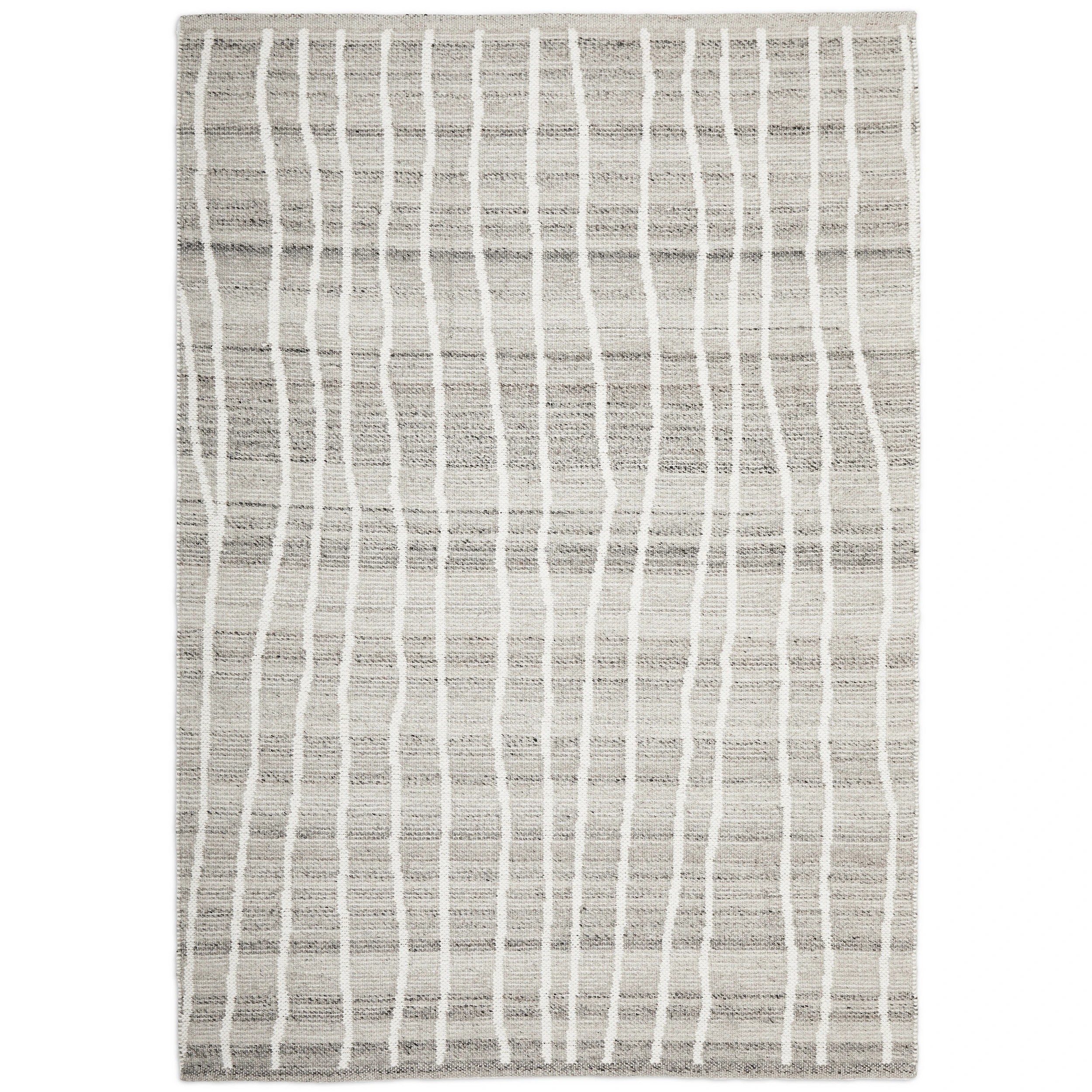 2 Common Ground Rugs Fjord Lucas 225x155cm - Medium Floor Rug - Silver, 2 of 6