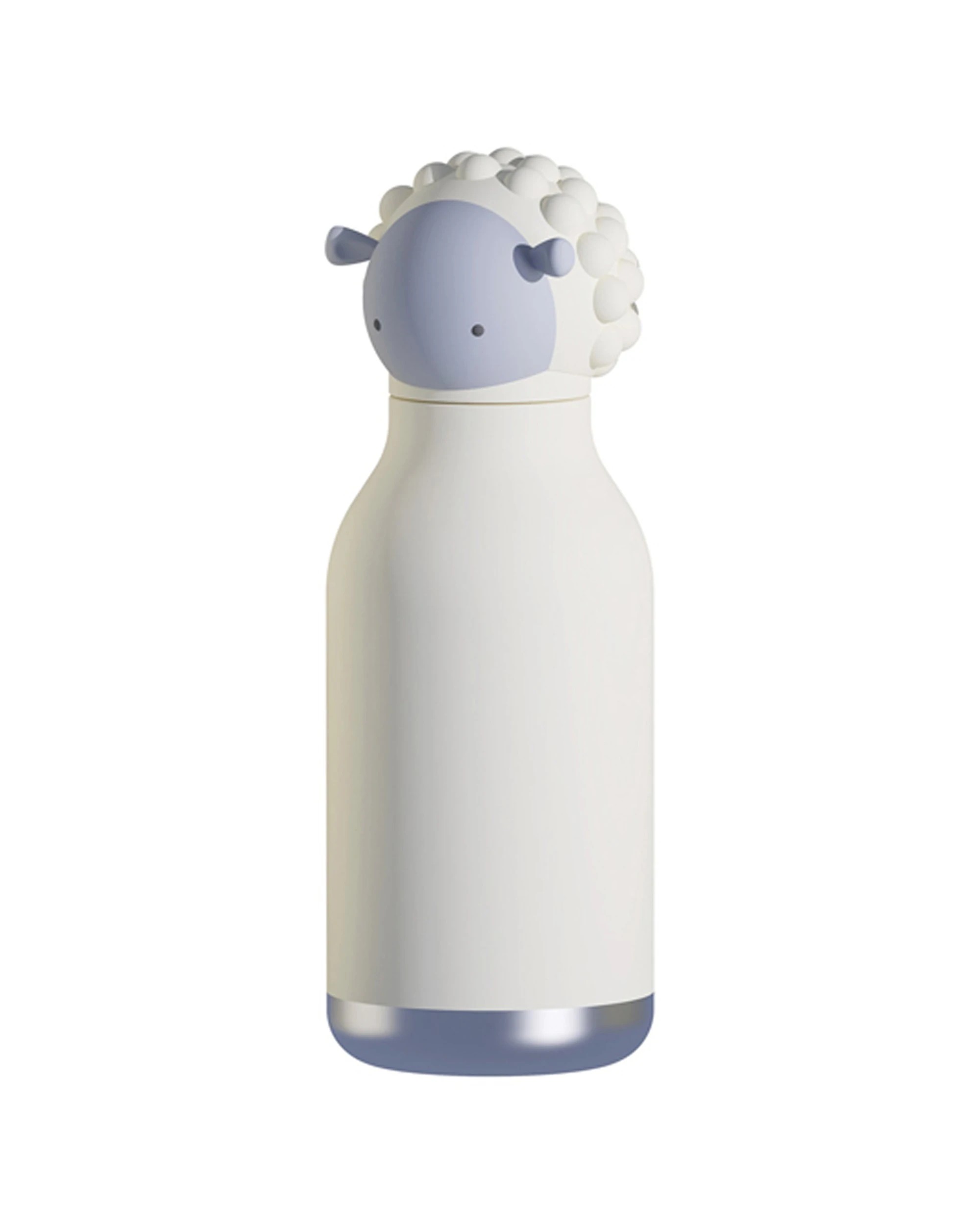 1 Asobu Bestie Bottle Sheep Double Wall Stainless Insulated Bottle 460ml - White, 1 of 4