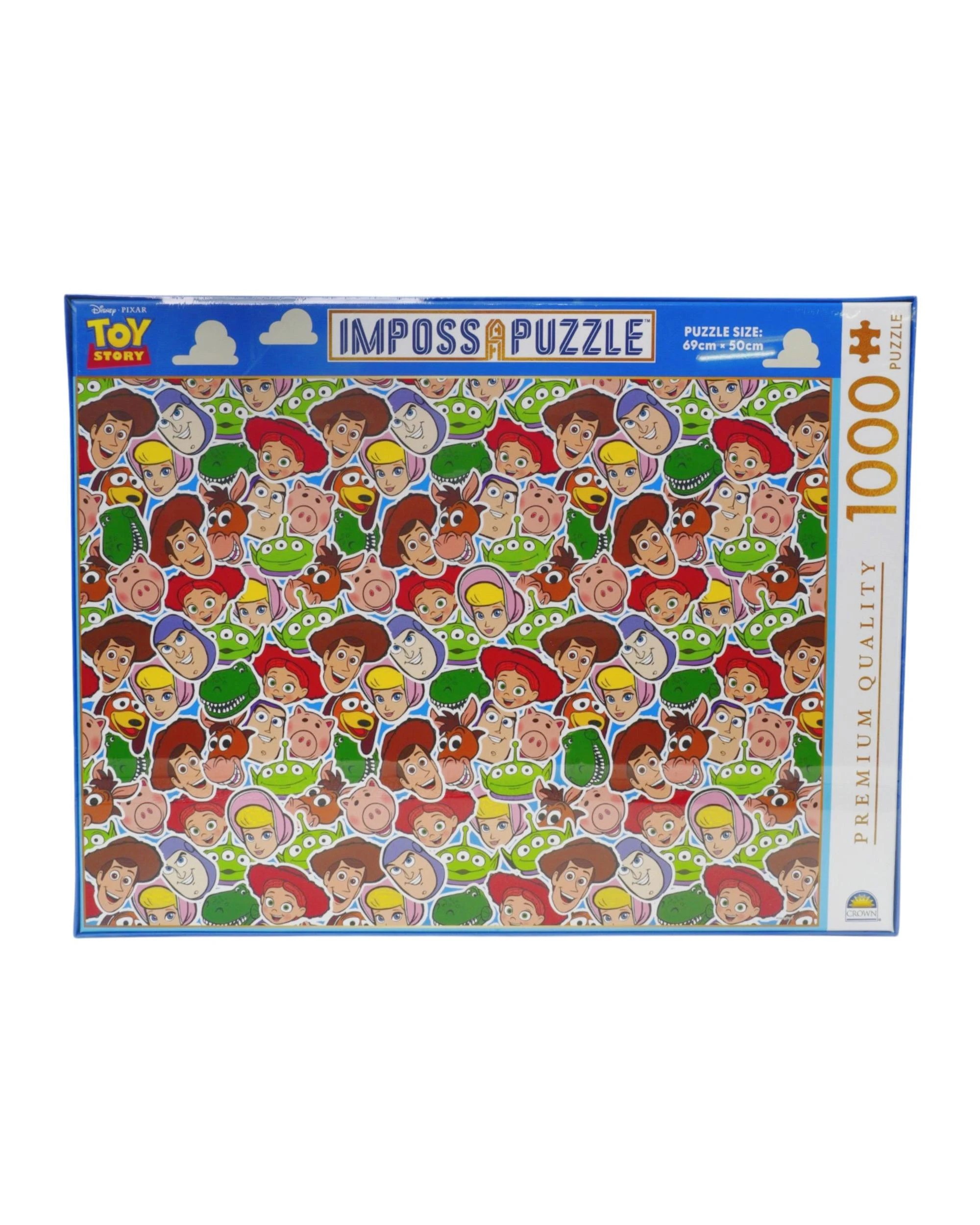 3 Crown ImpossApuzzle Disney Pixar Toy Story 1000 Piece Jigsaw Puzzle, 3 of 4