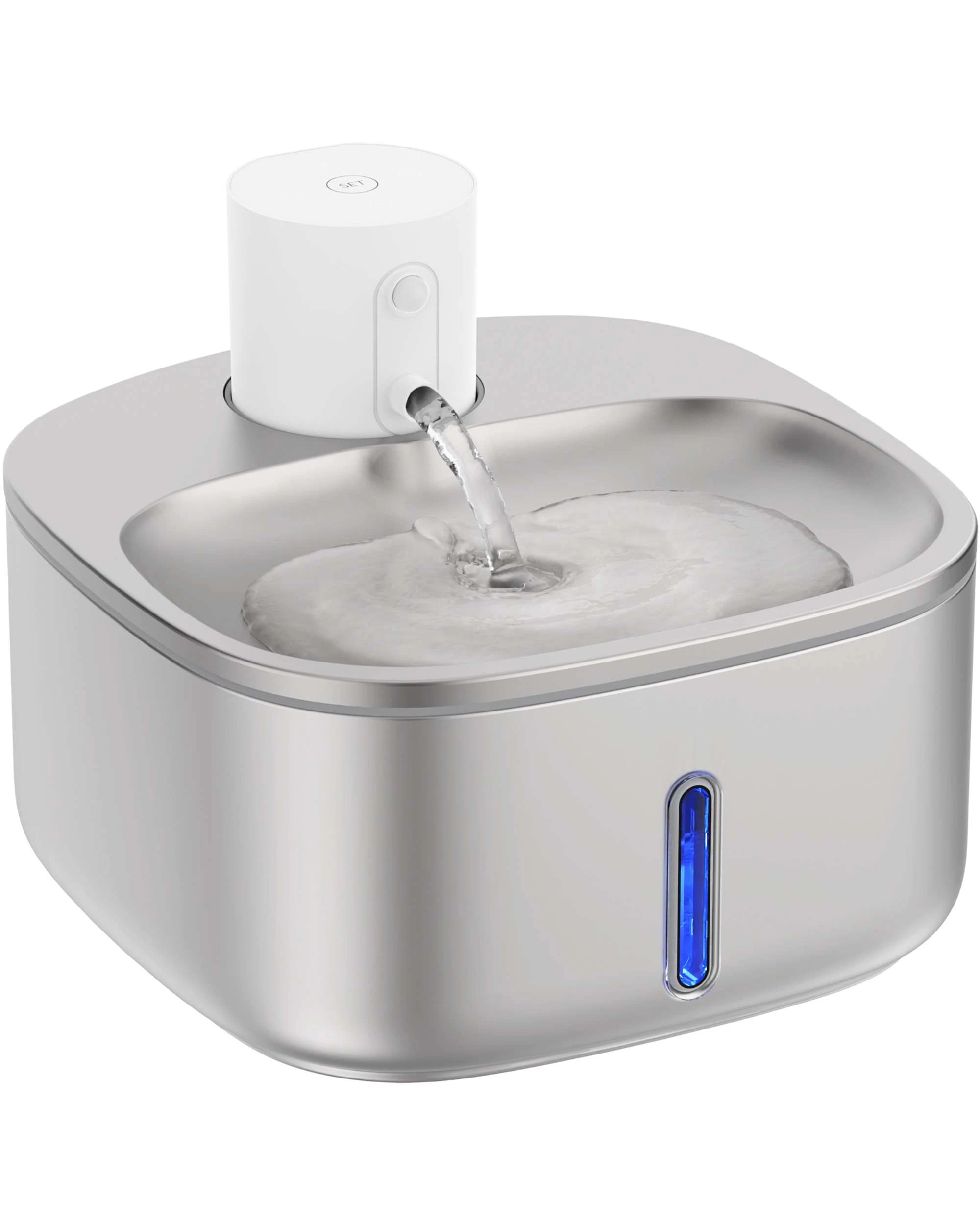 2 Advwin 3.2L Pet Water Fountain Stainless, 2 of 9